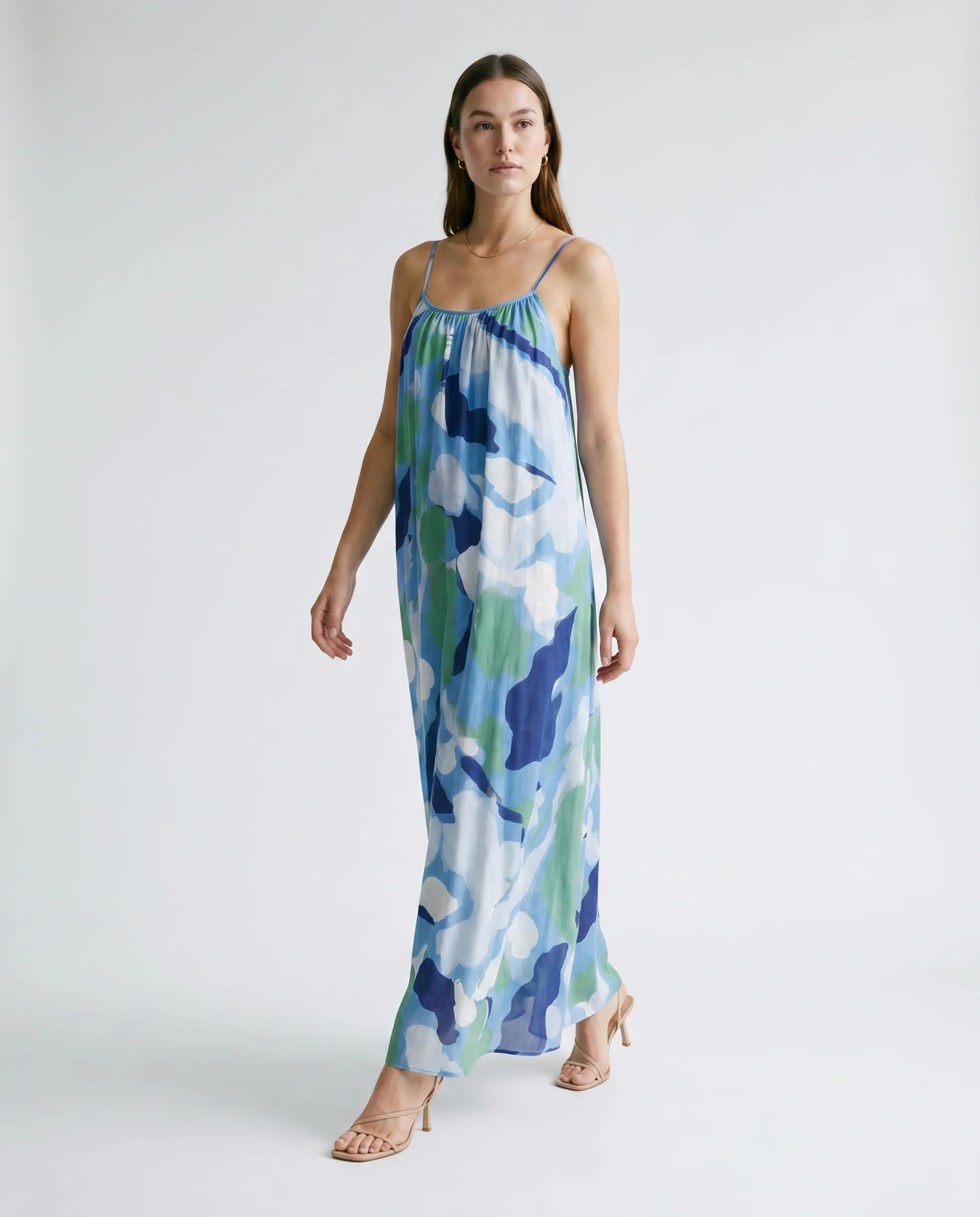 Andaman Dress Nenufar Bleu - Image 2