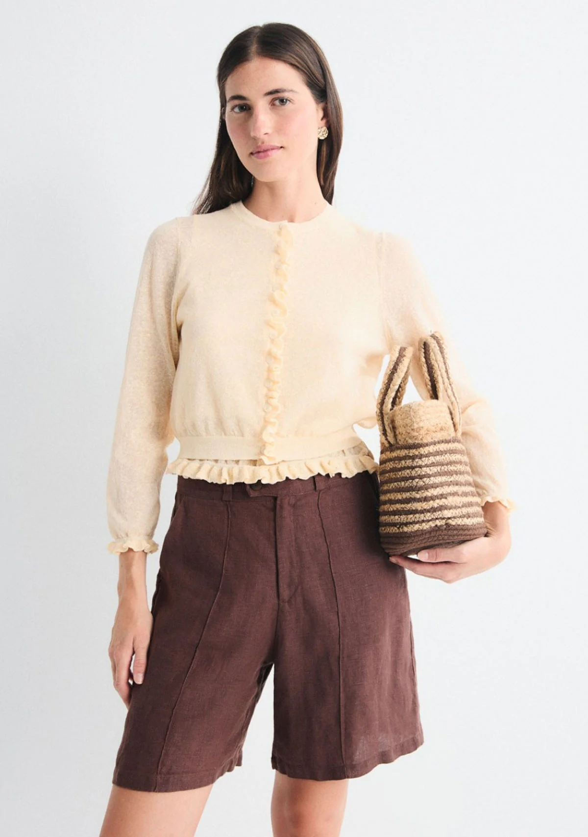 Arani Bermuda Short Brown - Image 4
