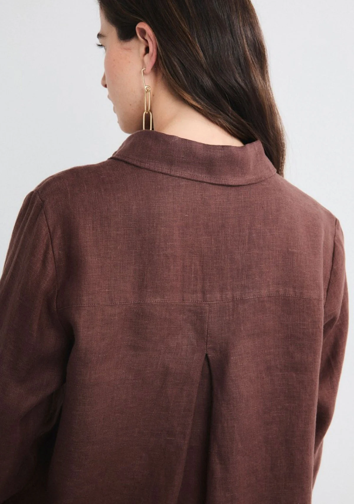 Aurora Blouse Brown - Image 4