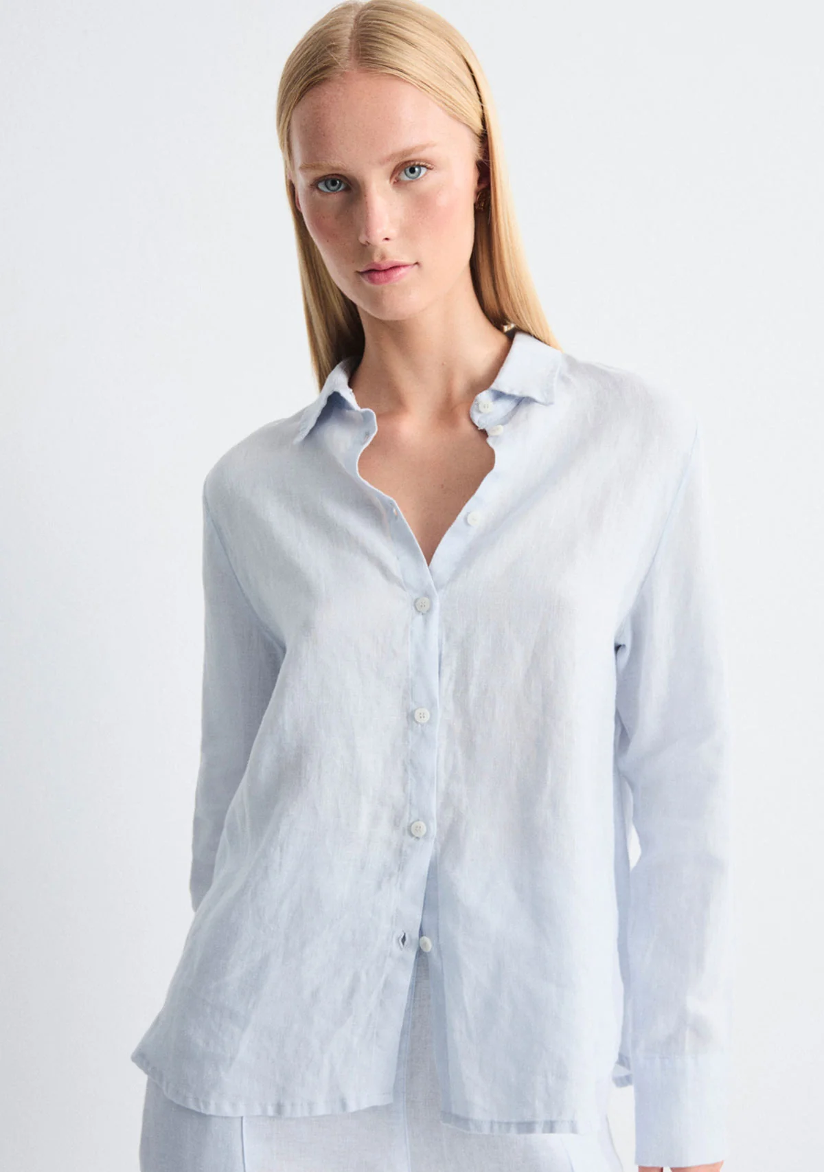 Aurora Blouse Sky - Image 2