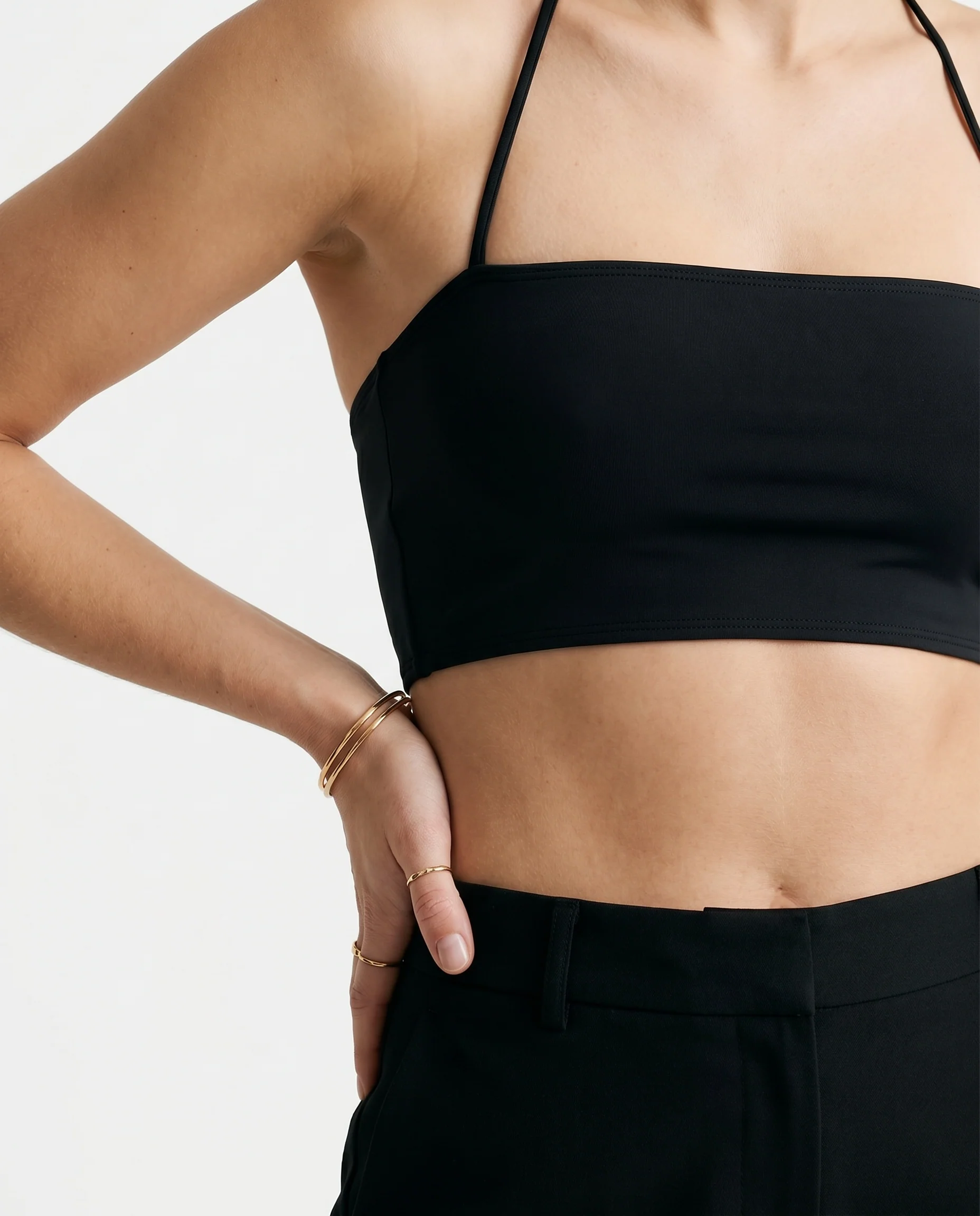 Basic Crop Black - Image 2