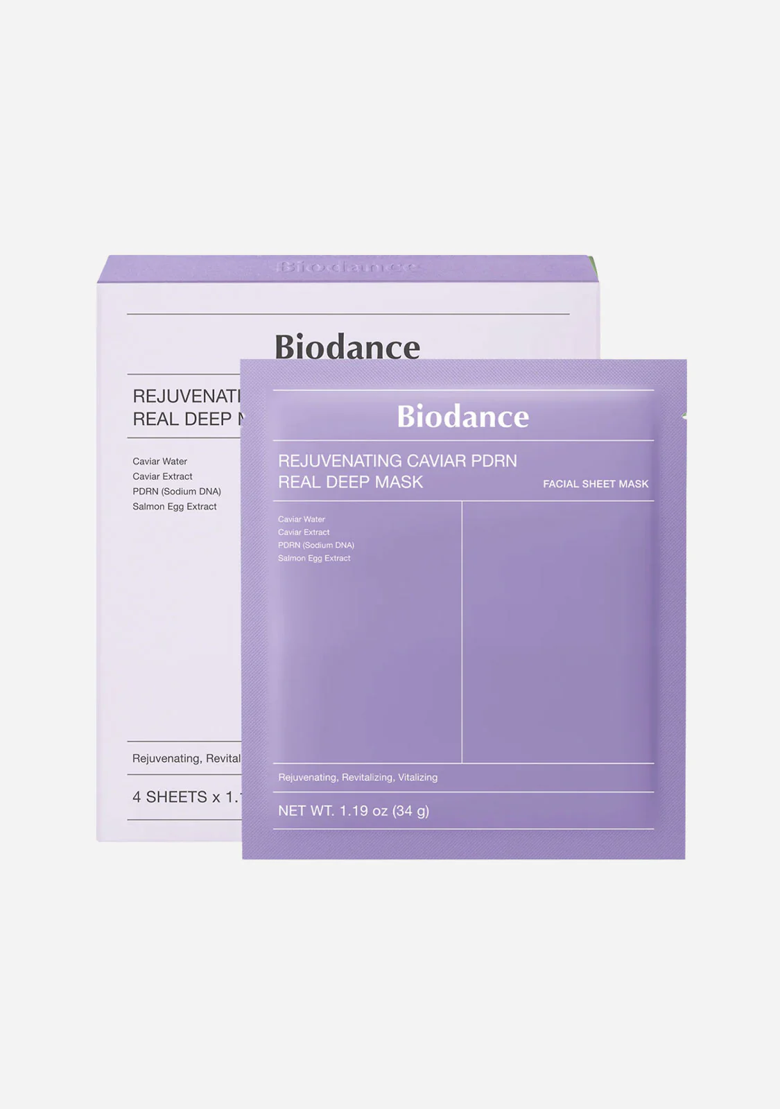 Rejuvenating Caviar PDRN Real Deep Mask