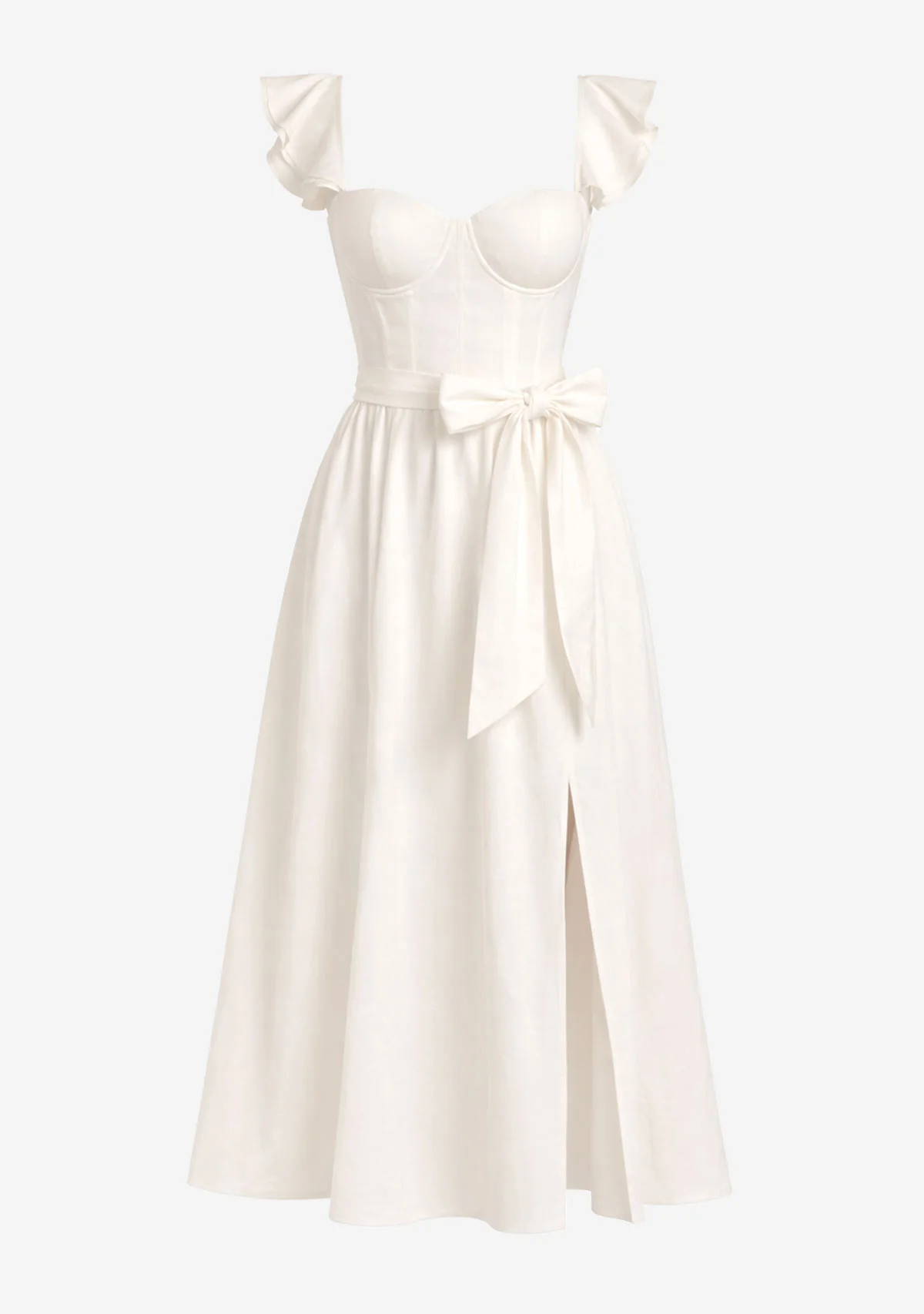 Corset Flutter Dress - Image 8