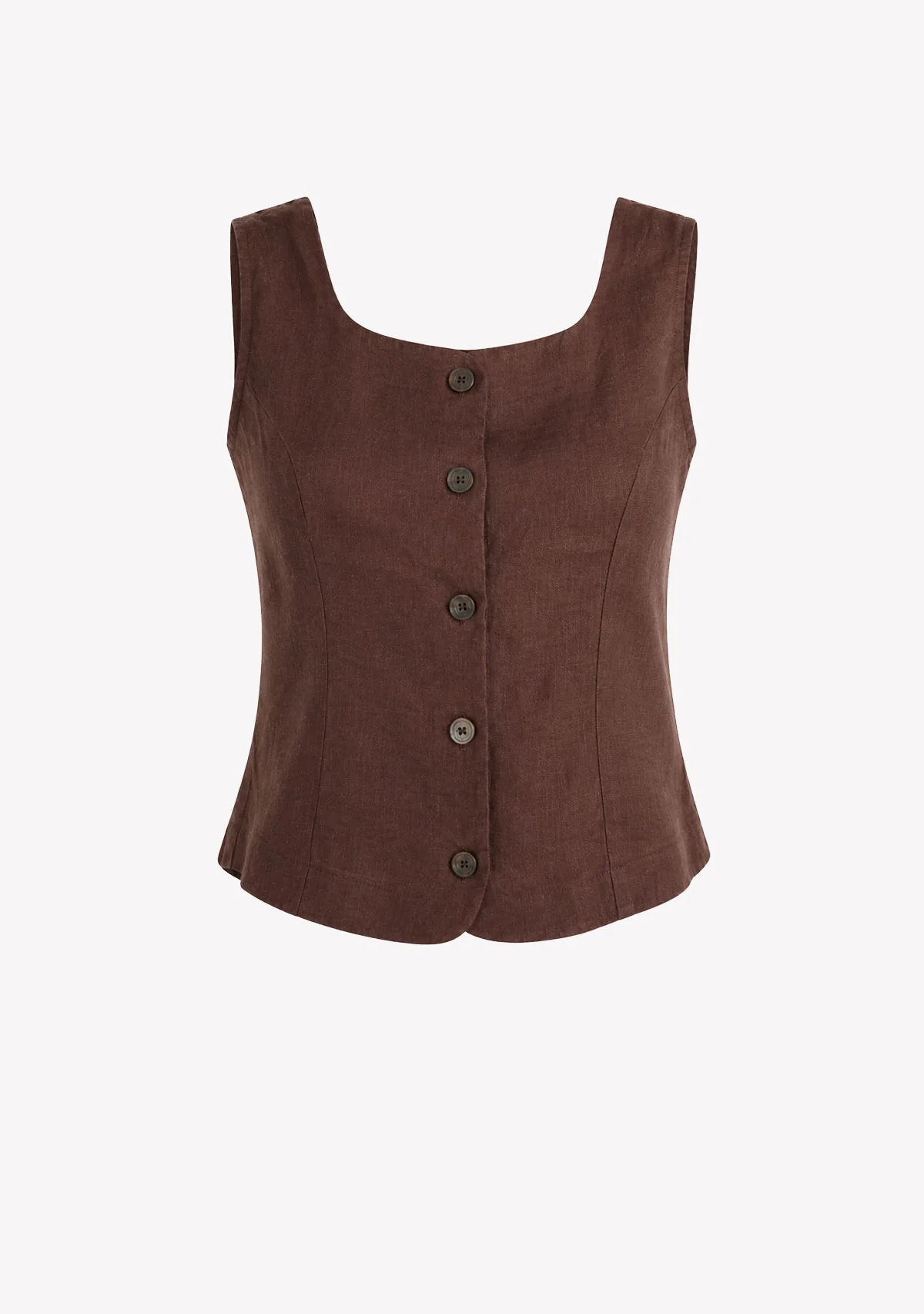 Cyra Top Brown