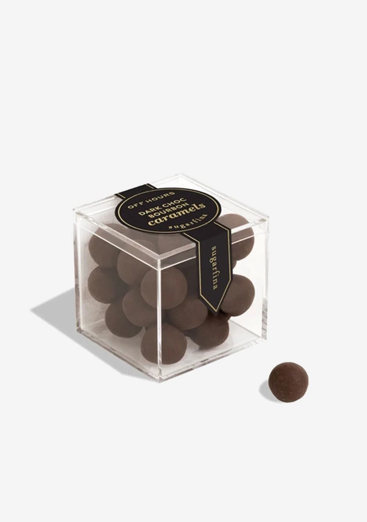 Dark Chocolate Bourbon Caramels - Small