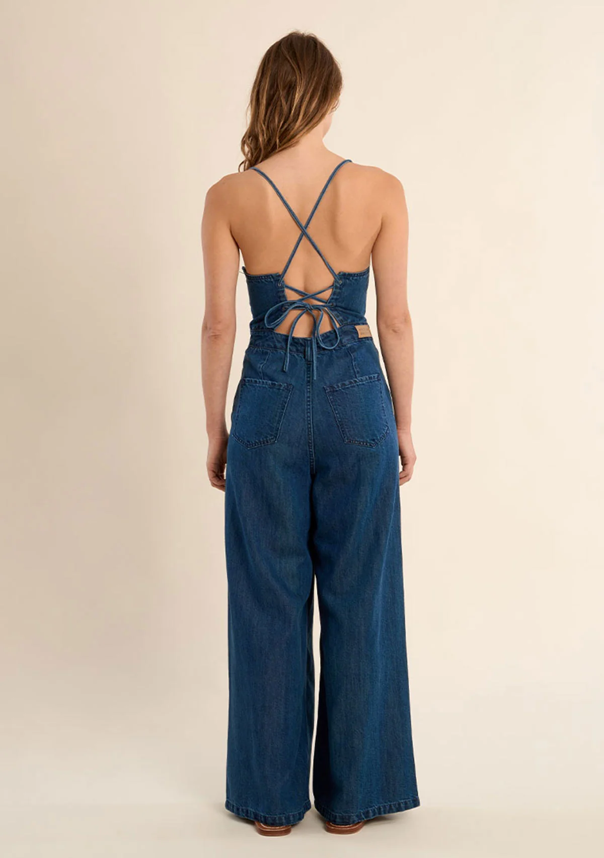 Denim Jumpsuit Denim Blue - Image 3