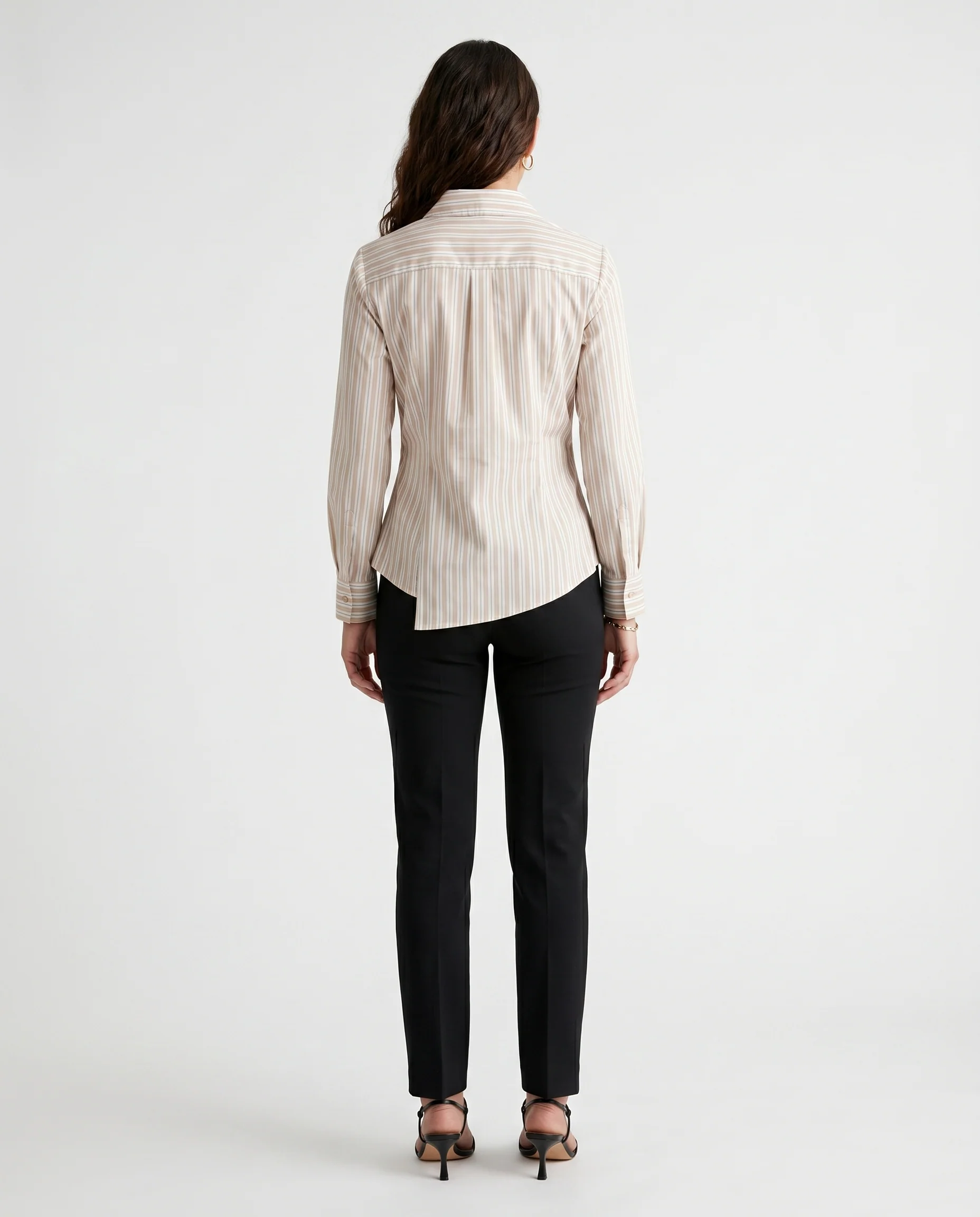 Desert Stripe Blouse Khaki Stripe - Image 4
