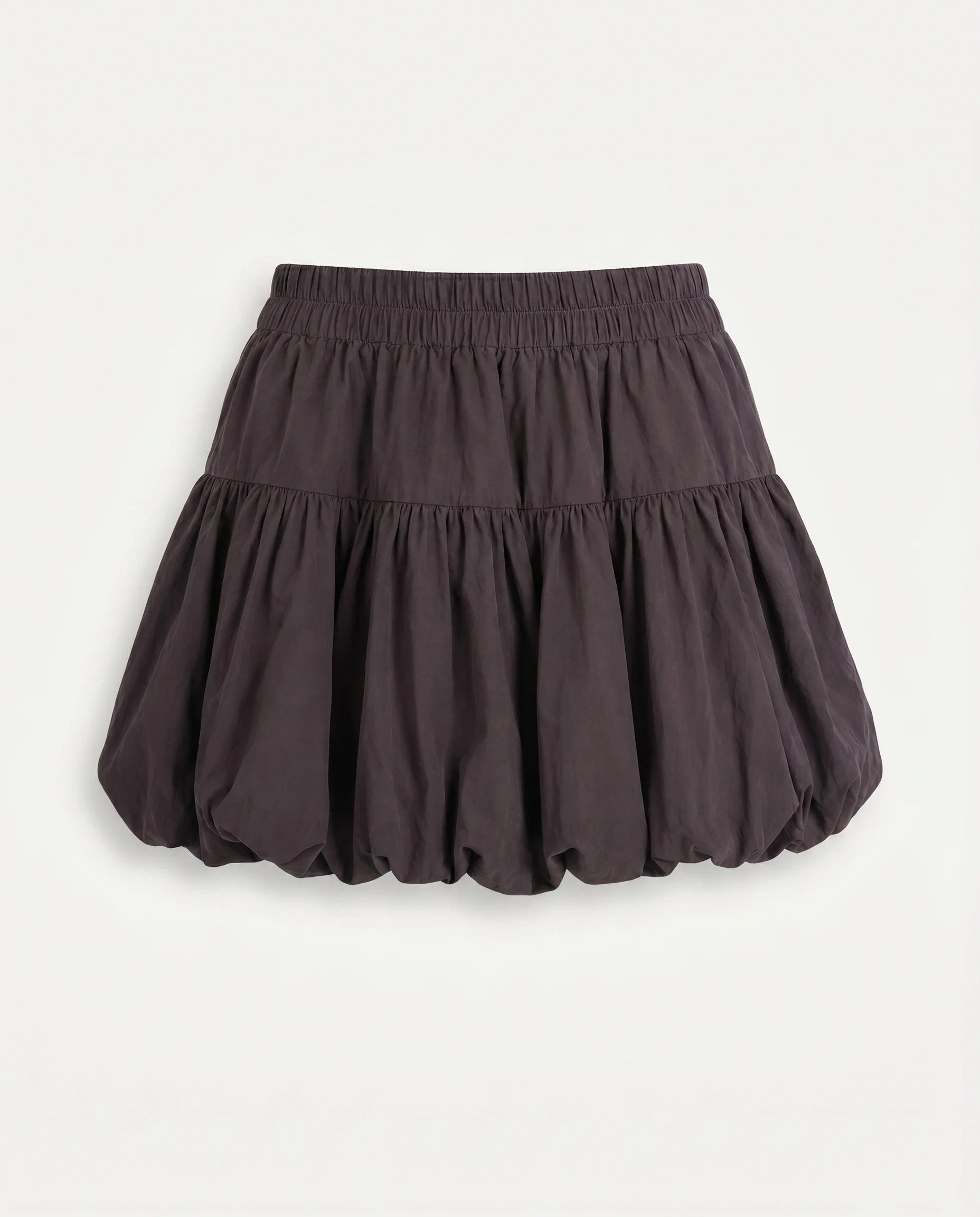 Drawstring Detail Mini Skirt Black - Image 5