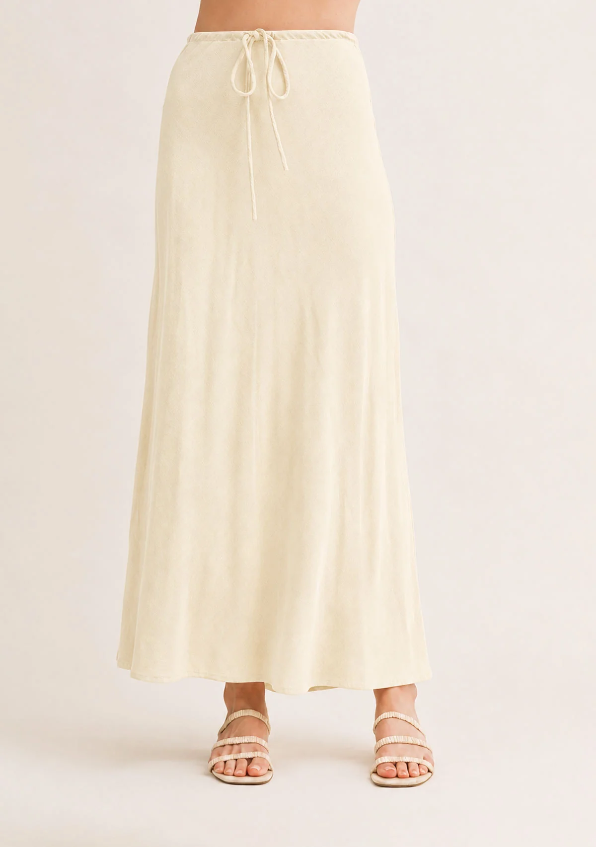 Drawstring Waist Skirt - Image 2