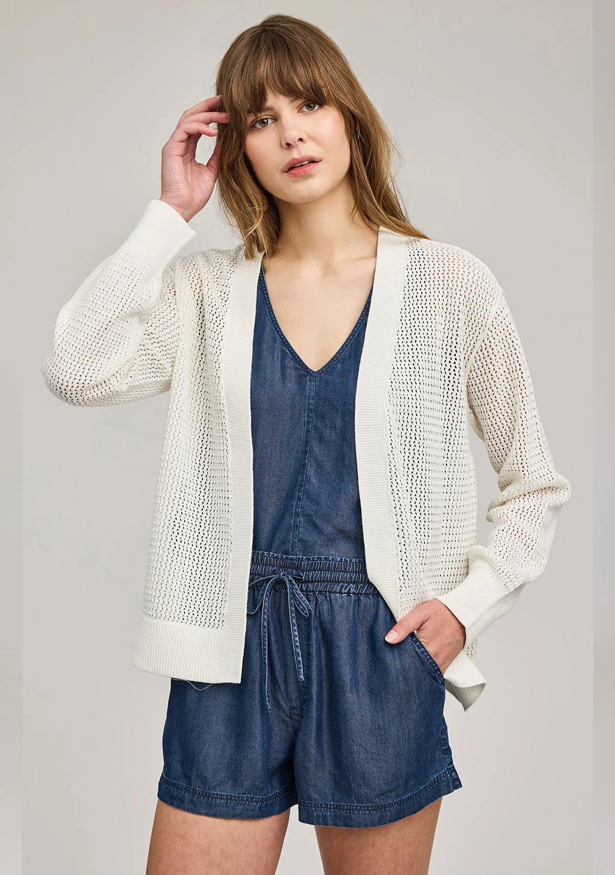 Drew Cardigan White - Image 2