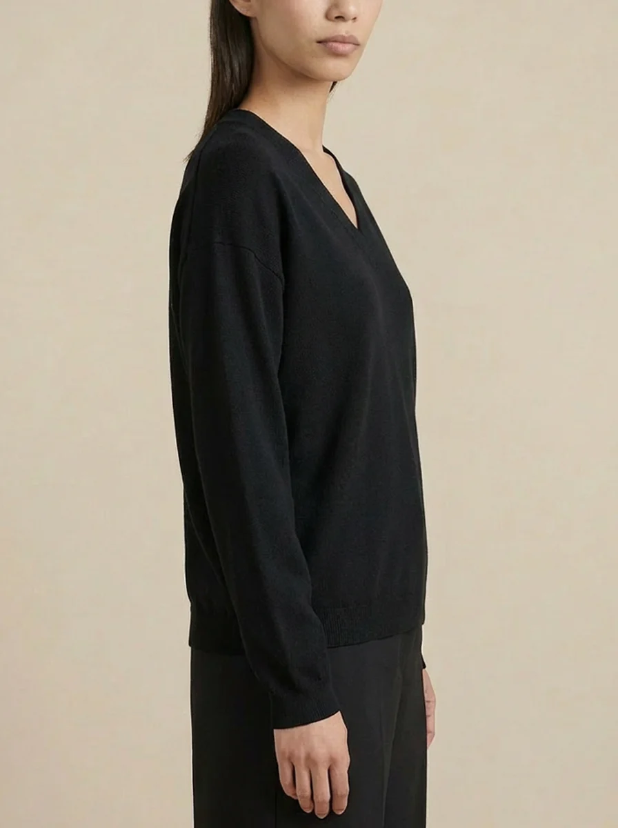 Elizabeth LS VNeck Sweater - Image 4