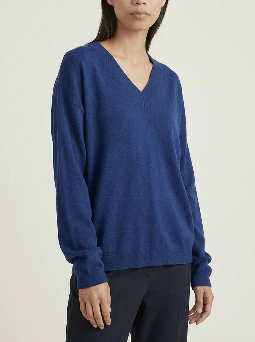 Elizabeth LS VNeck Sweater - Image 2