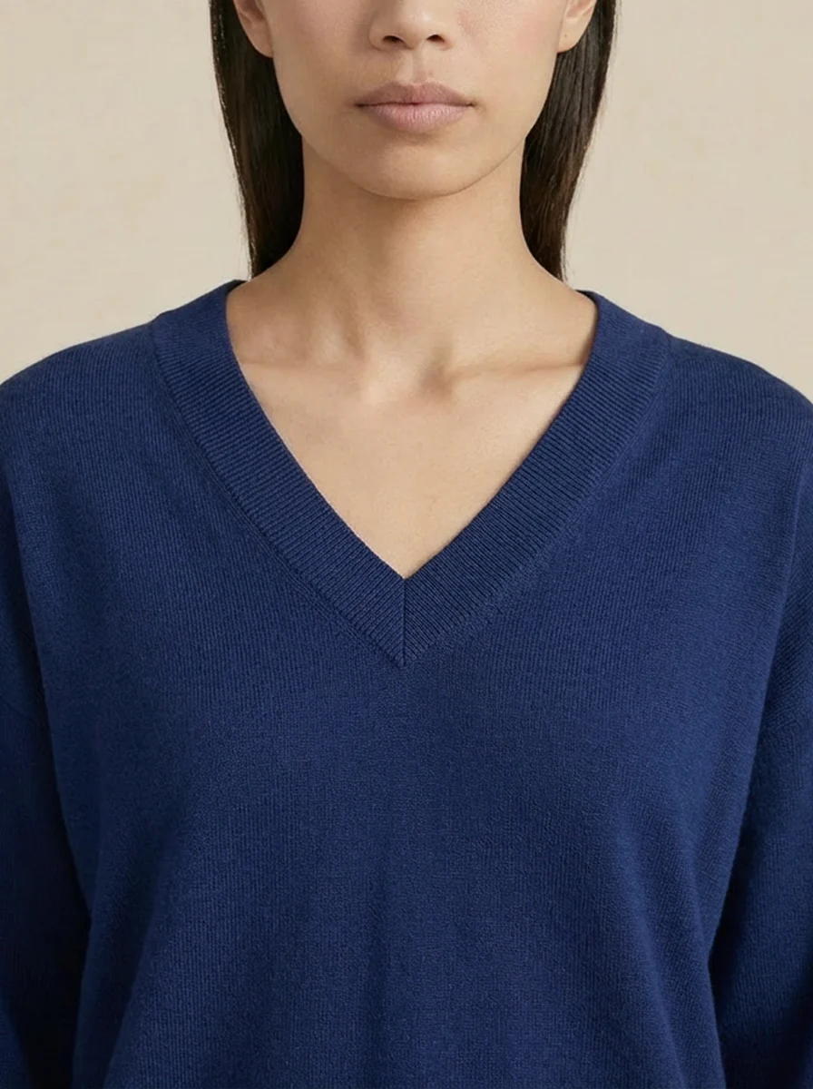 Elizabeth LS VNeck Sweater - Image 4