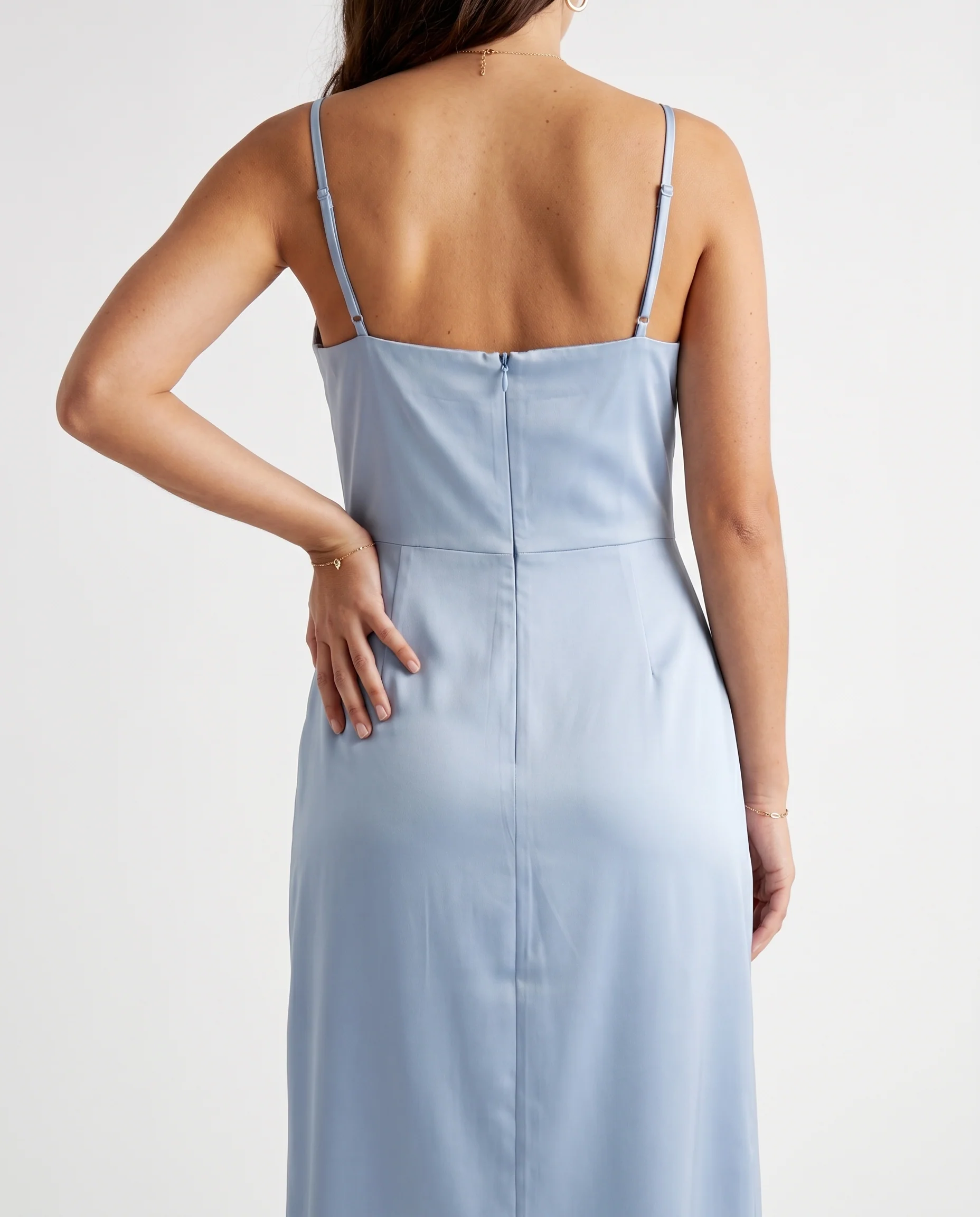 Emma Slip Dress Baby Blue