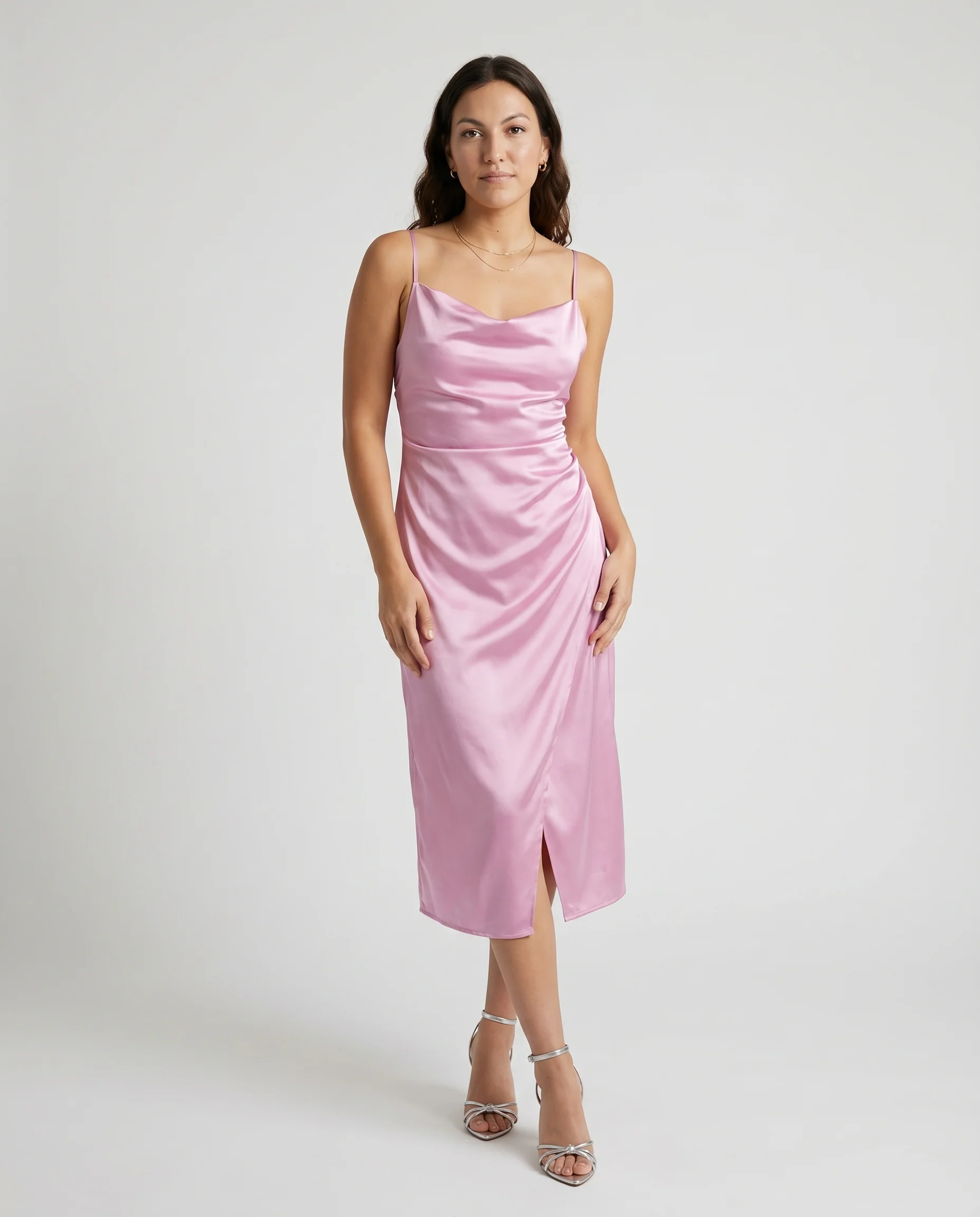 Emma Slip Dress Ballet Pink