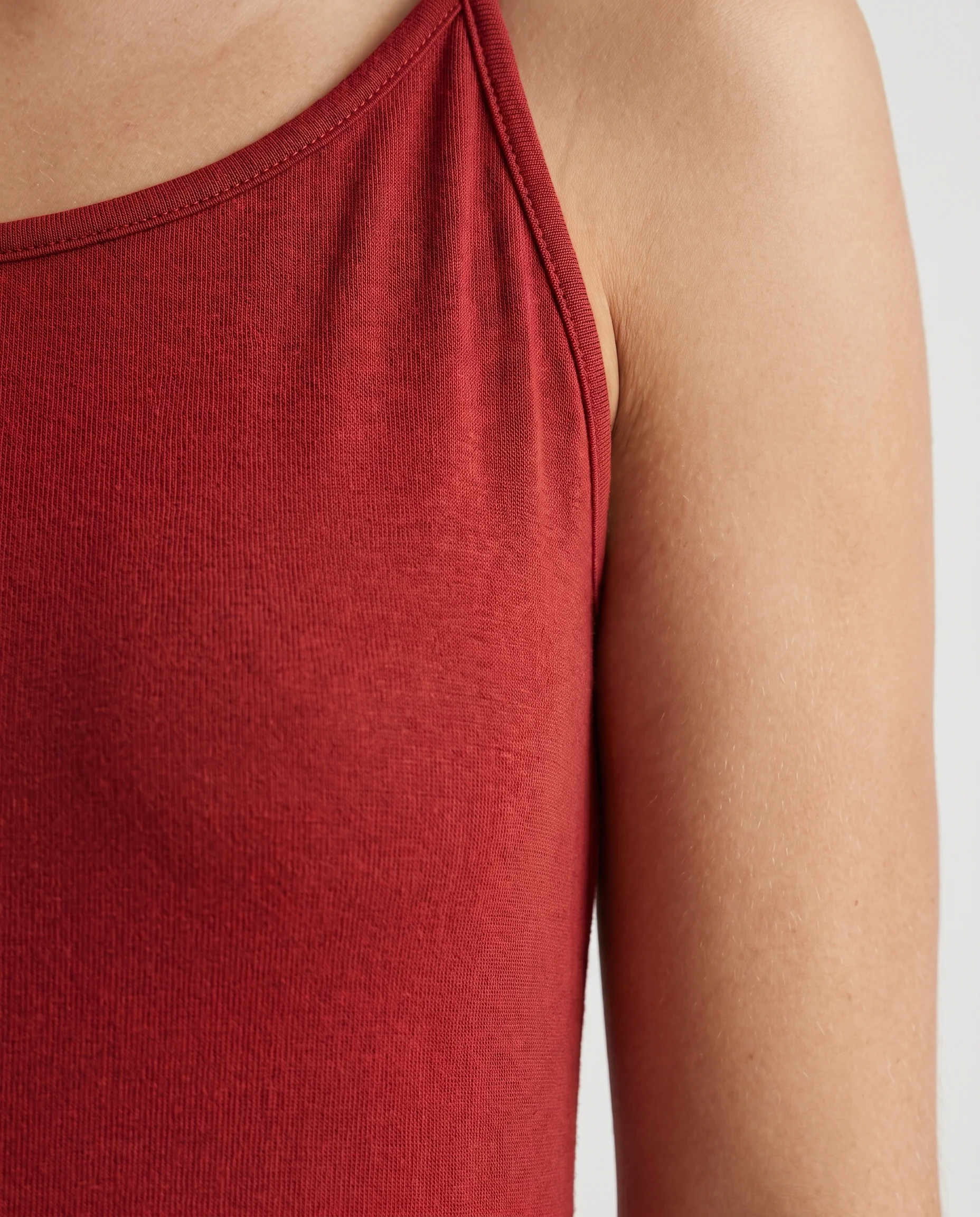 Flowy Maxi Dress Red - Image 8