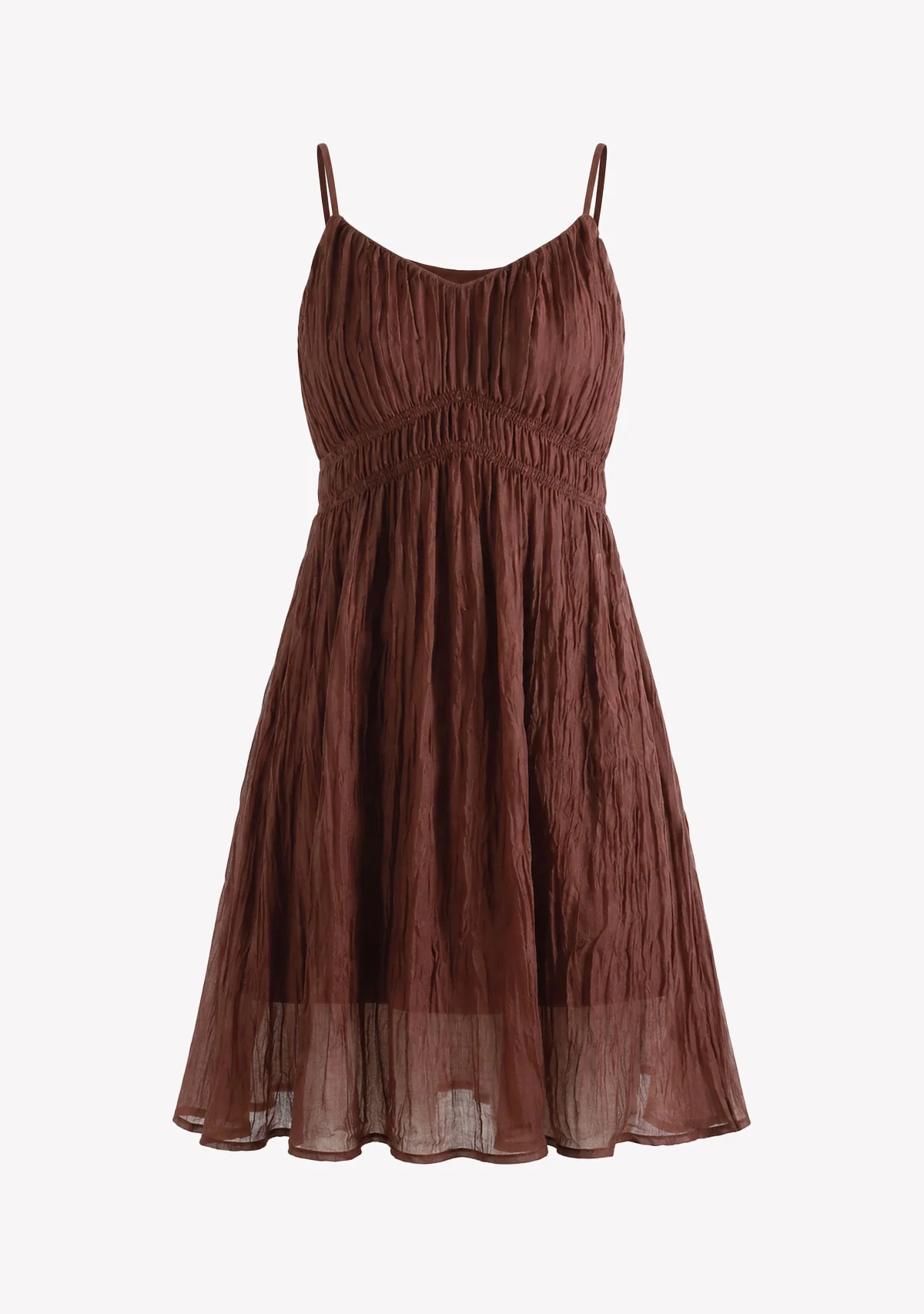 Fluid Maxi Dress Coffee