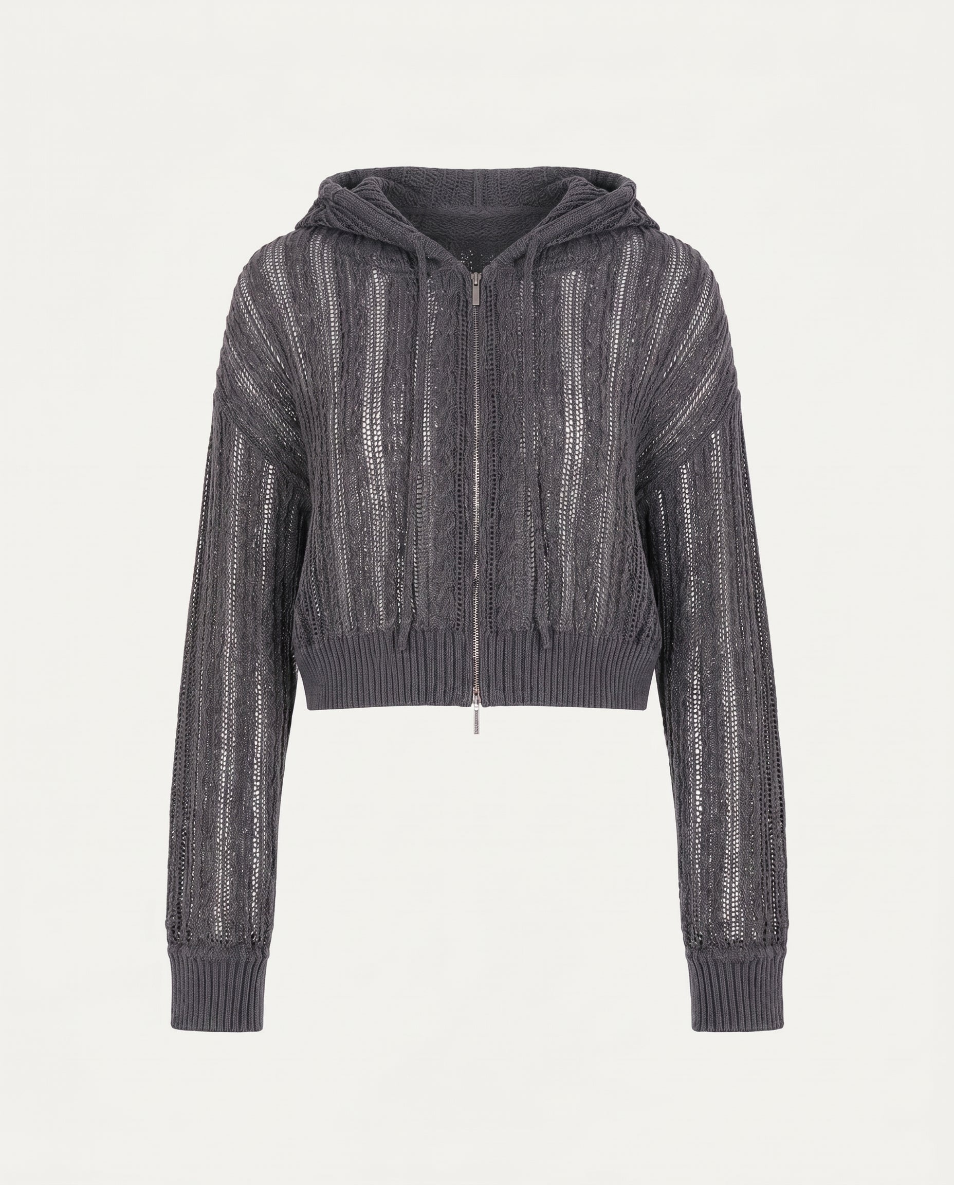 Hooded Zip Top Black - Image 5