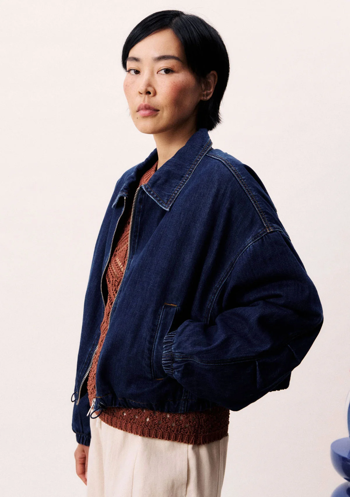 Itacare Coat Bleu Jean - Image 3
