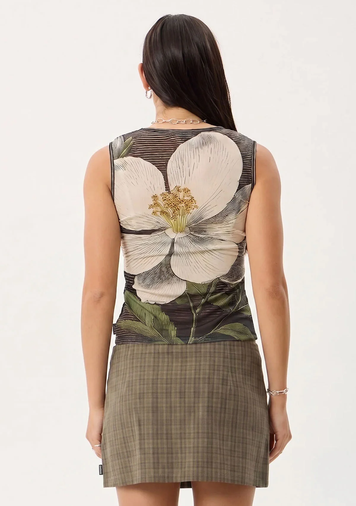 Jasmine Recycled Sheer Tank Multi - Image 3