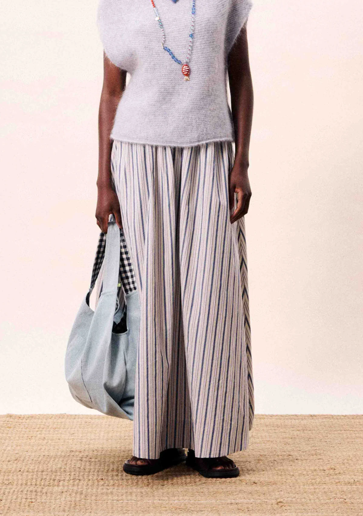Kailini Skirt Bleu Jean - Image 2