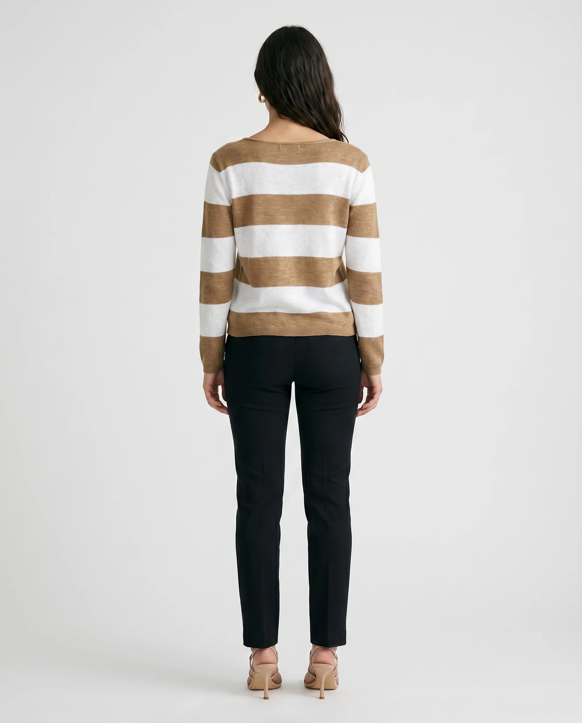 Striped Knit Sweater
