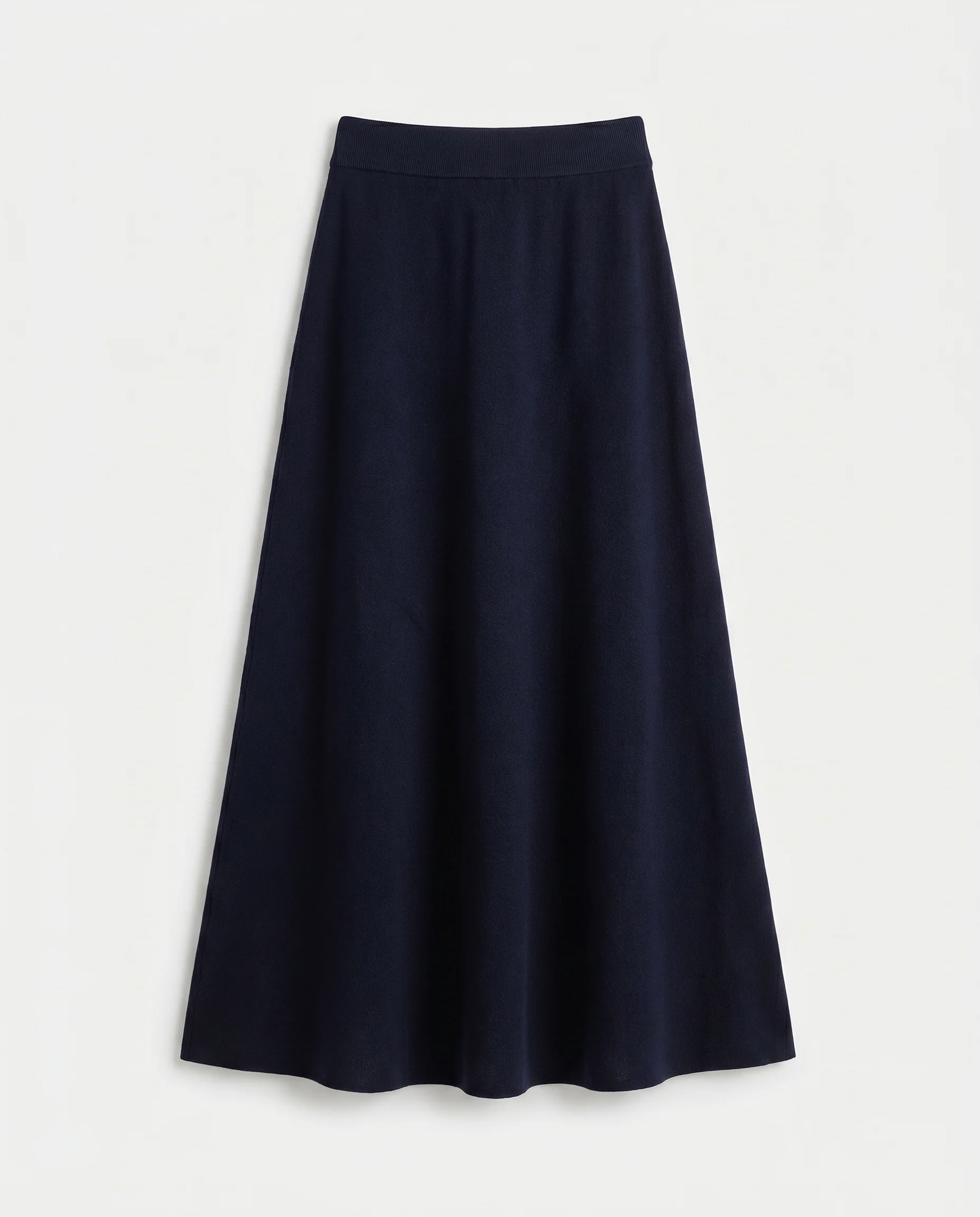 Knit Maxi Skirt Navy - Image 3