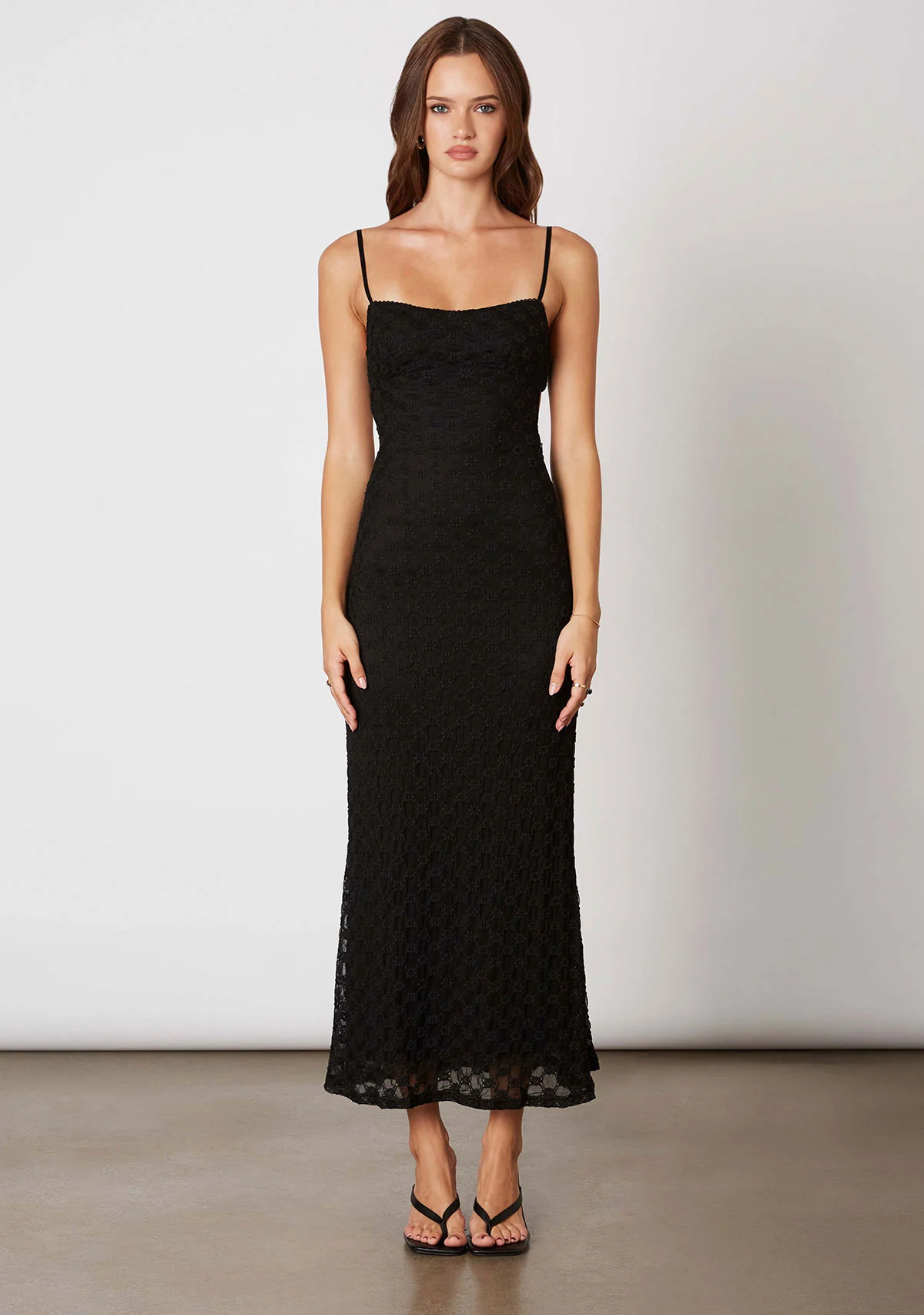 Lace Trim Dress - Image 2