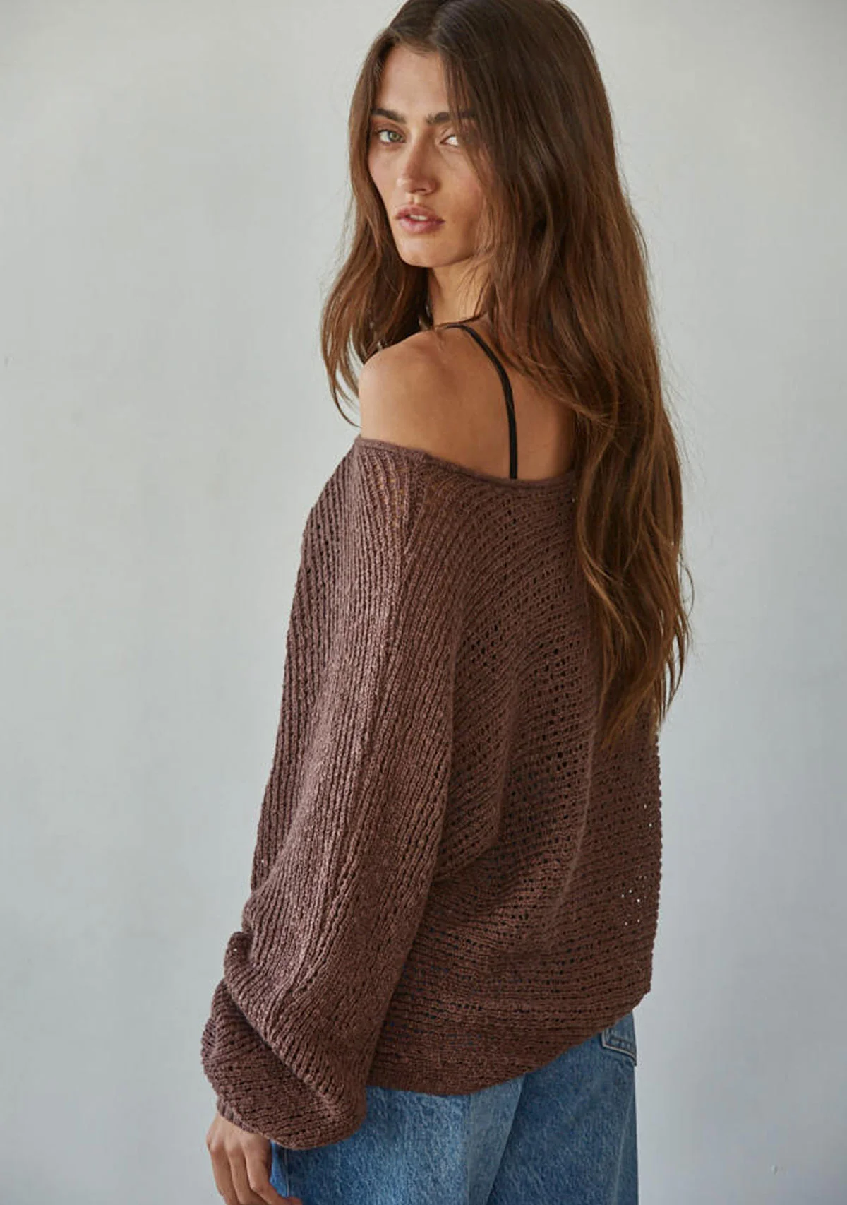 Laurel Canyon Pullover Chocolate - Image 4