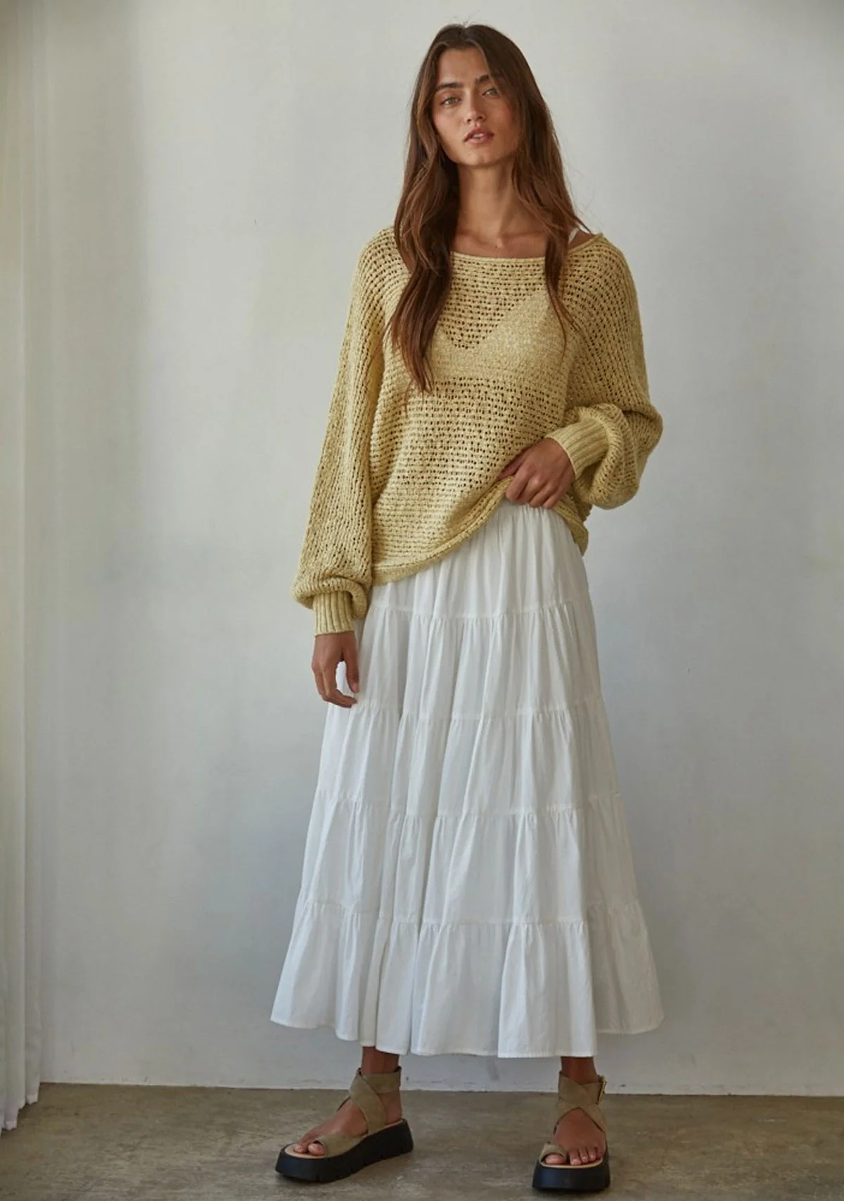 Laurel Canyon Pullover Dusty Lemon - Image 3