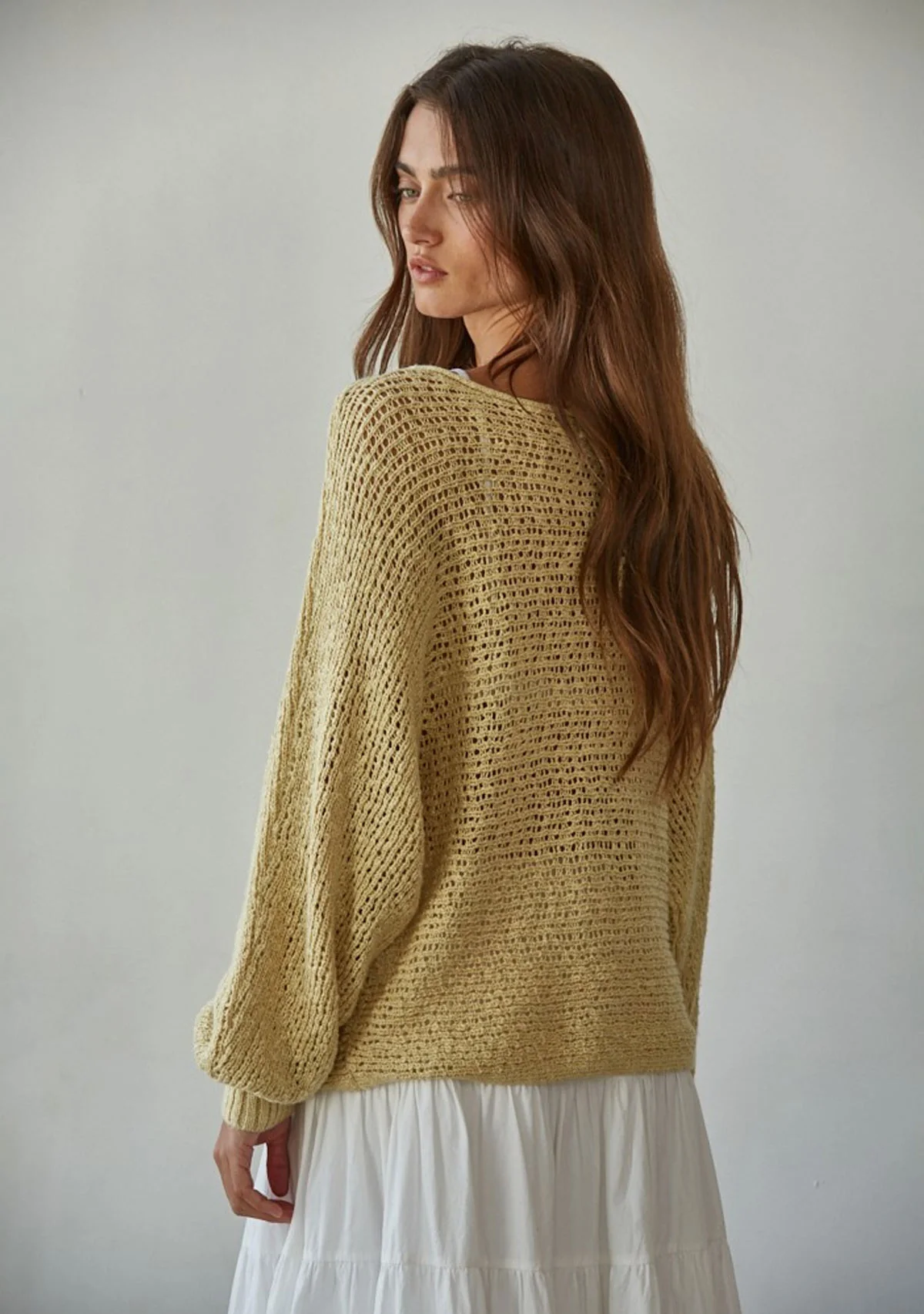 Laurel Canyon Pullover Dusty Lemon - Image 4