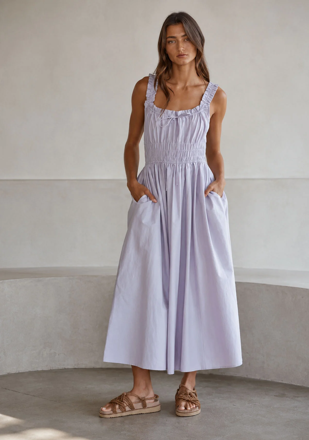 Libra Dress Lavender - Image 2