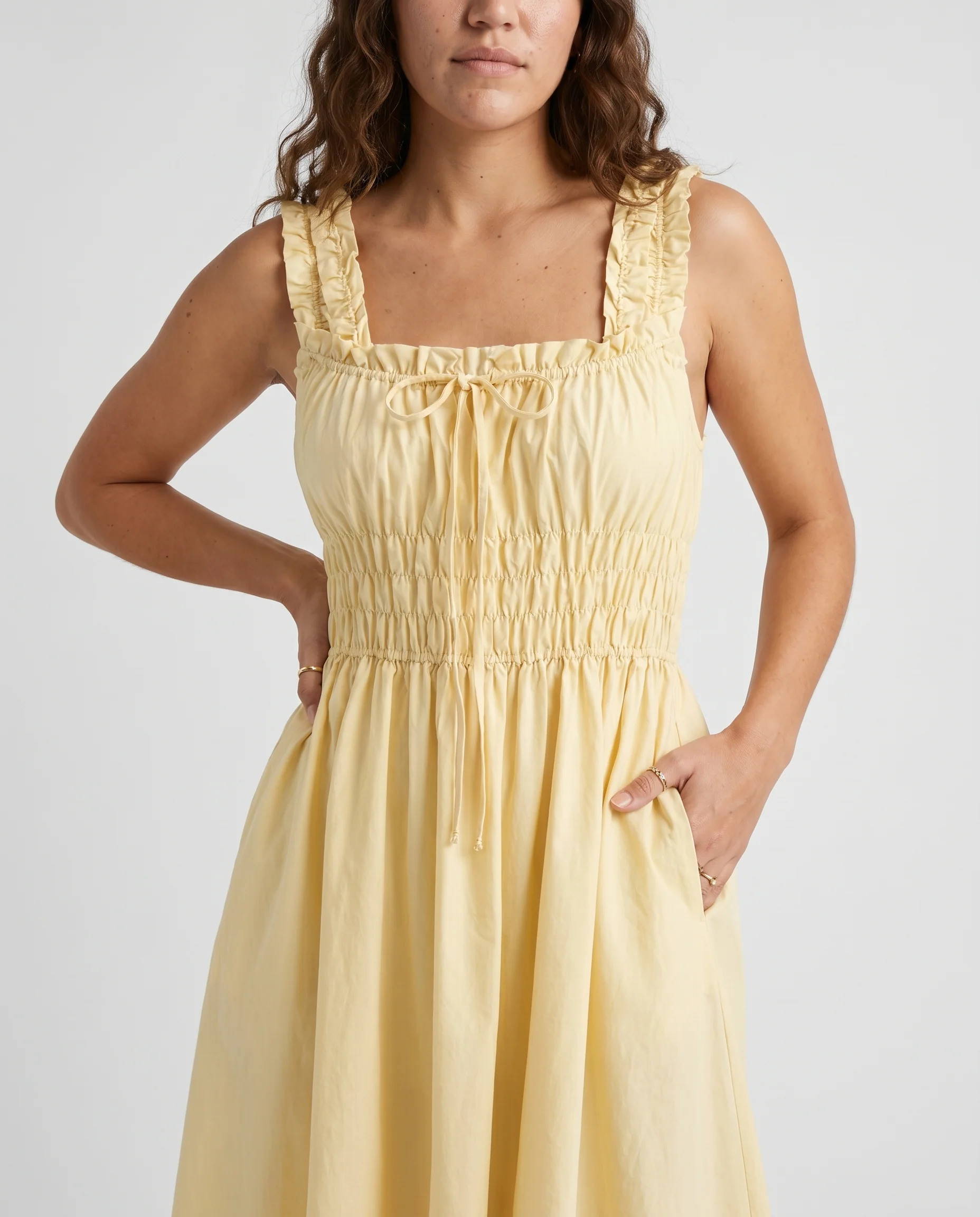 Libra Dress Yellow - Image 7