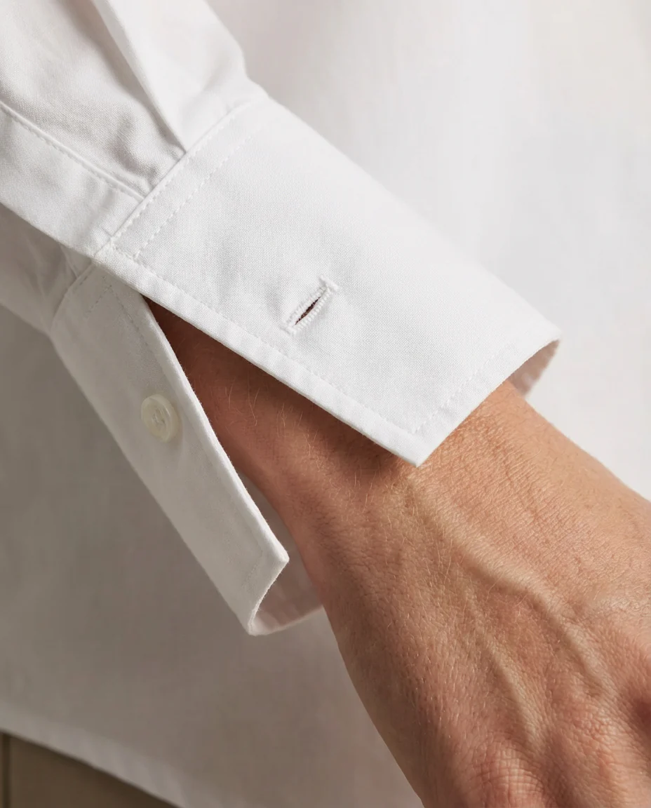 Ls Oversized Organic Poplin Shirt - Image 3