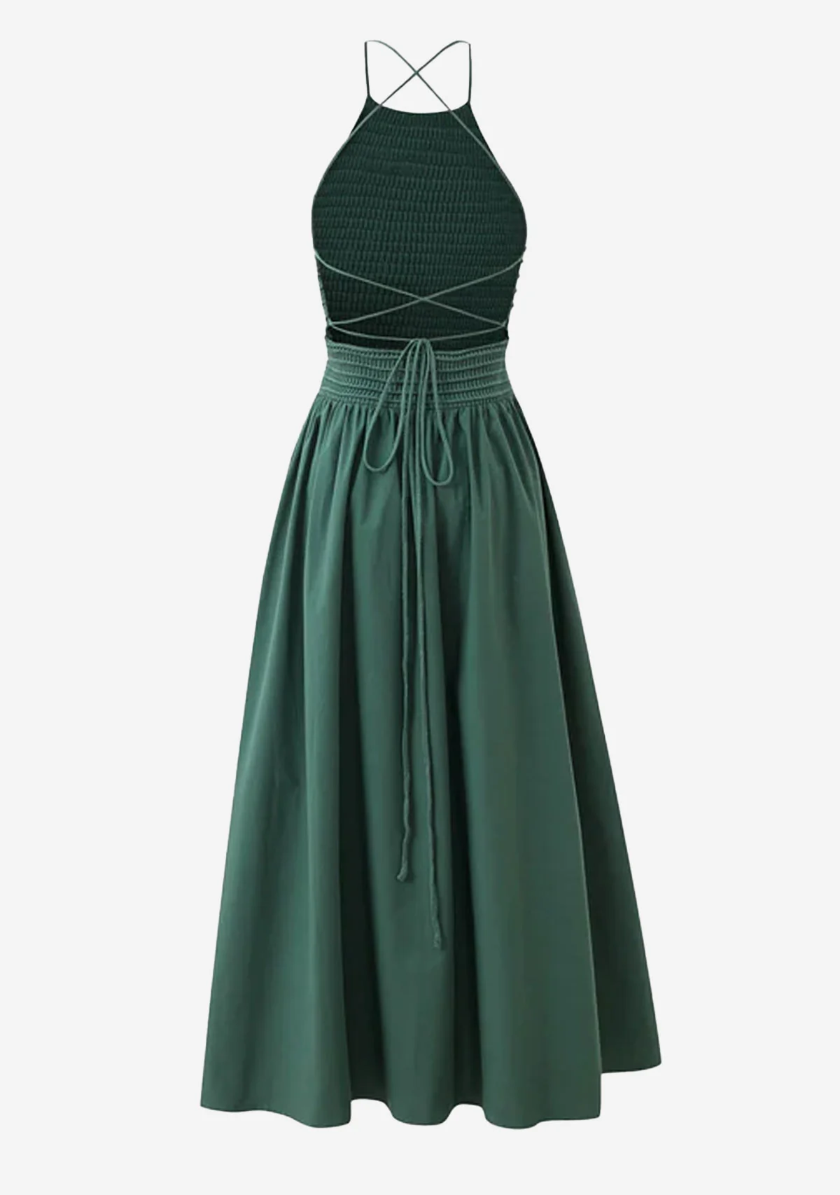 Lucia Dress Vert Rivage - Image 5