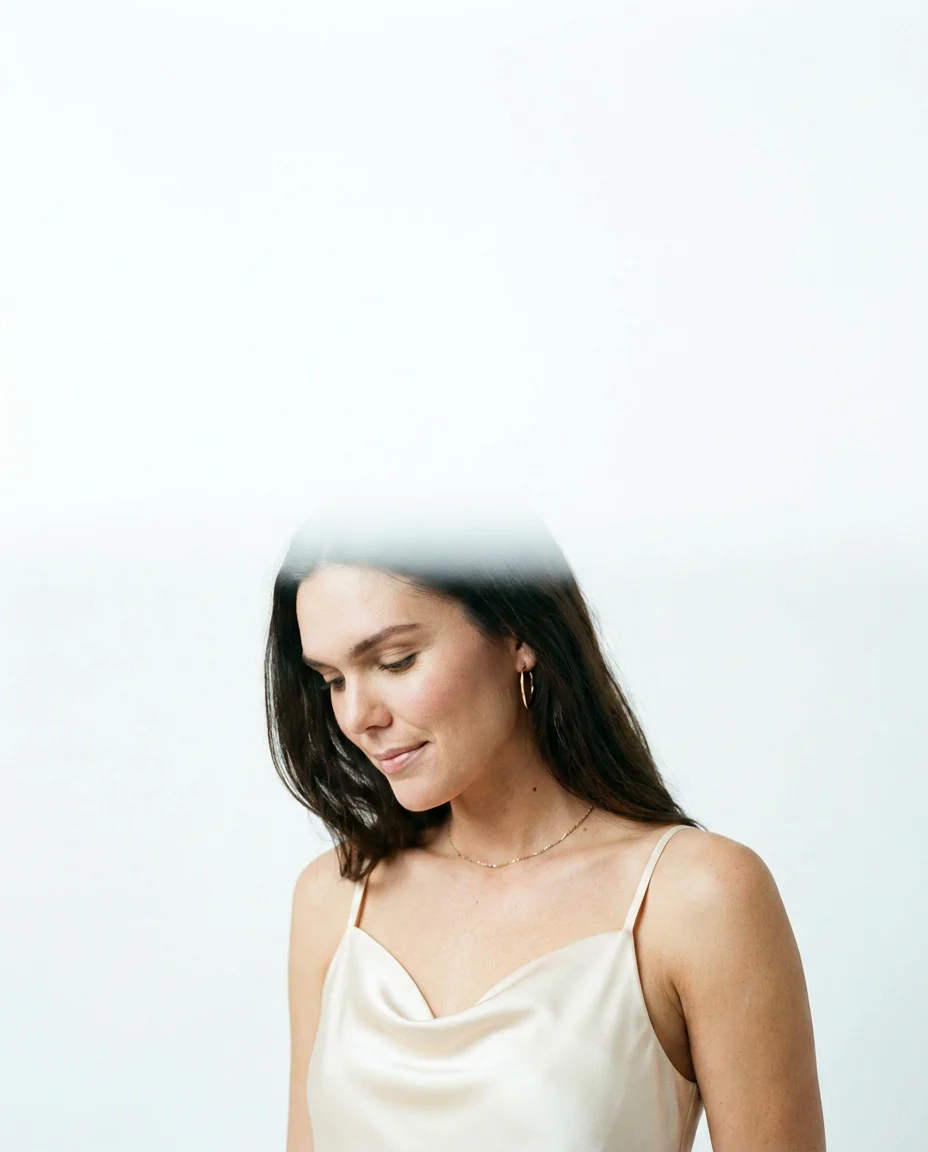 Mari Satin Tank Cream - Image 3