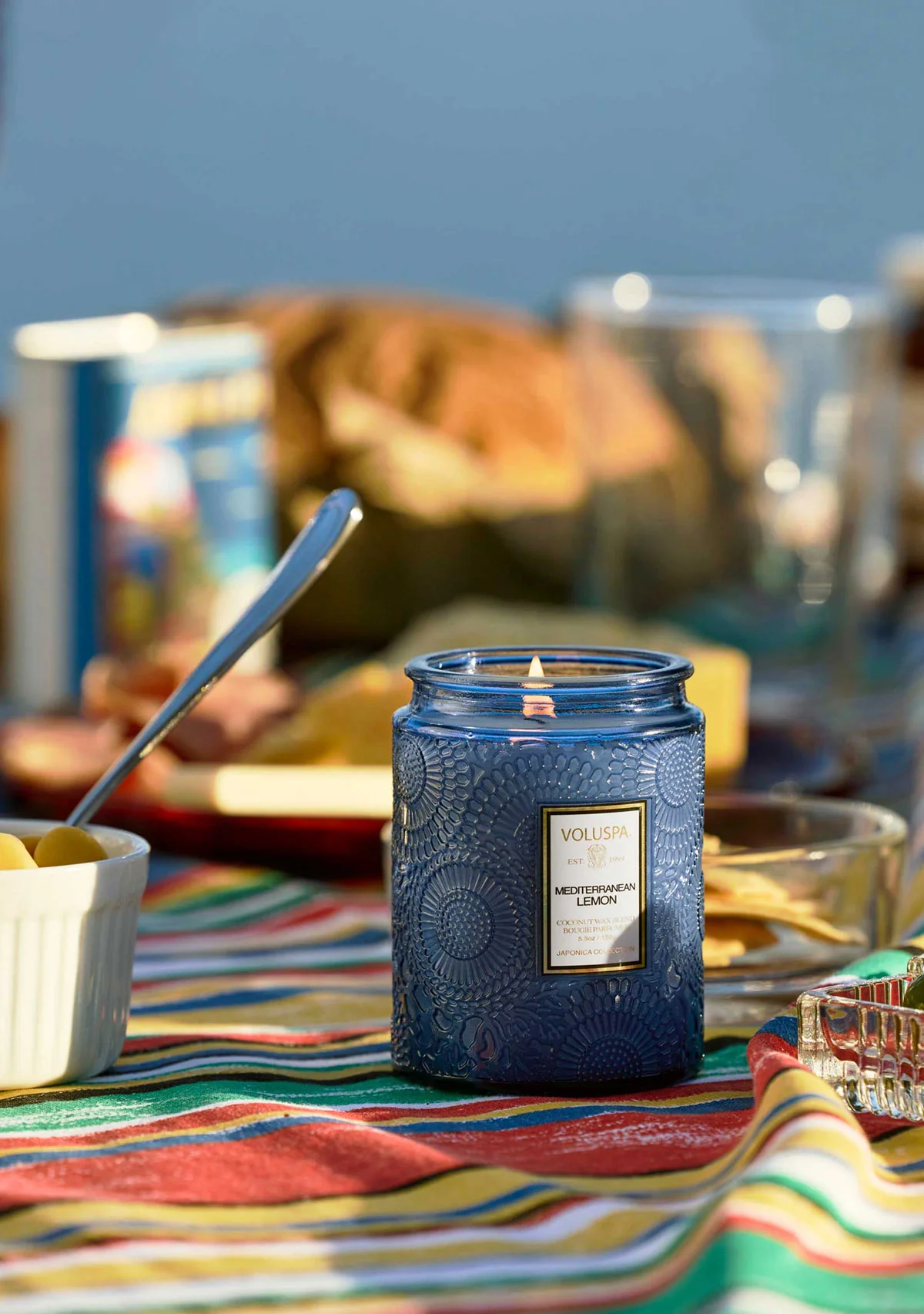 Mediterranean Lemon Small Jar Candle 5.5oz - Image 2