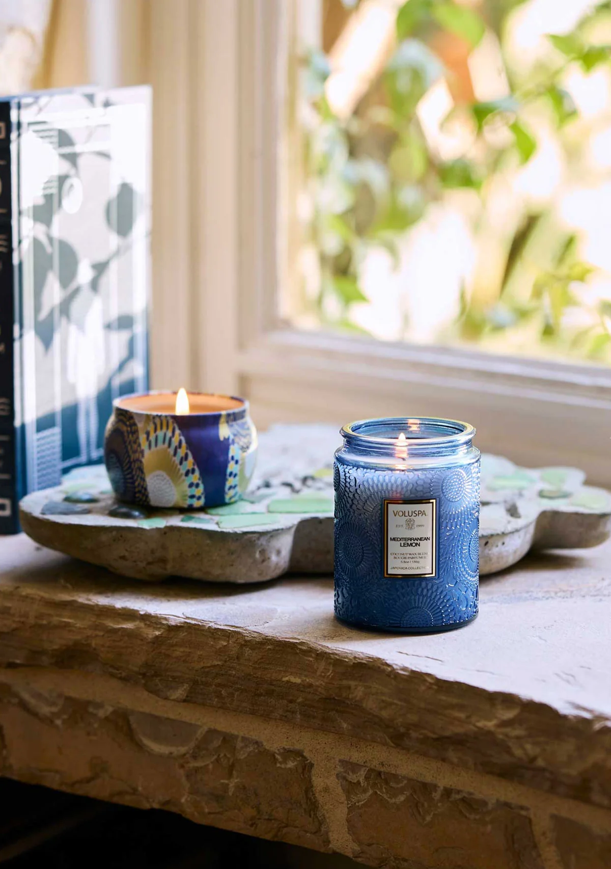 Mediterranean Lemon Small Jar Candle 5.5oz - Image 3