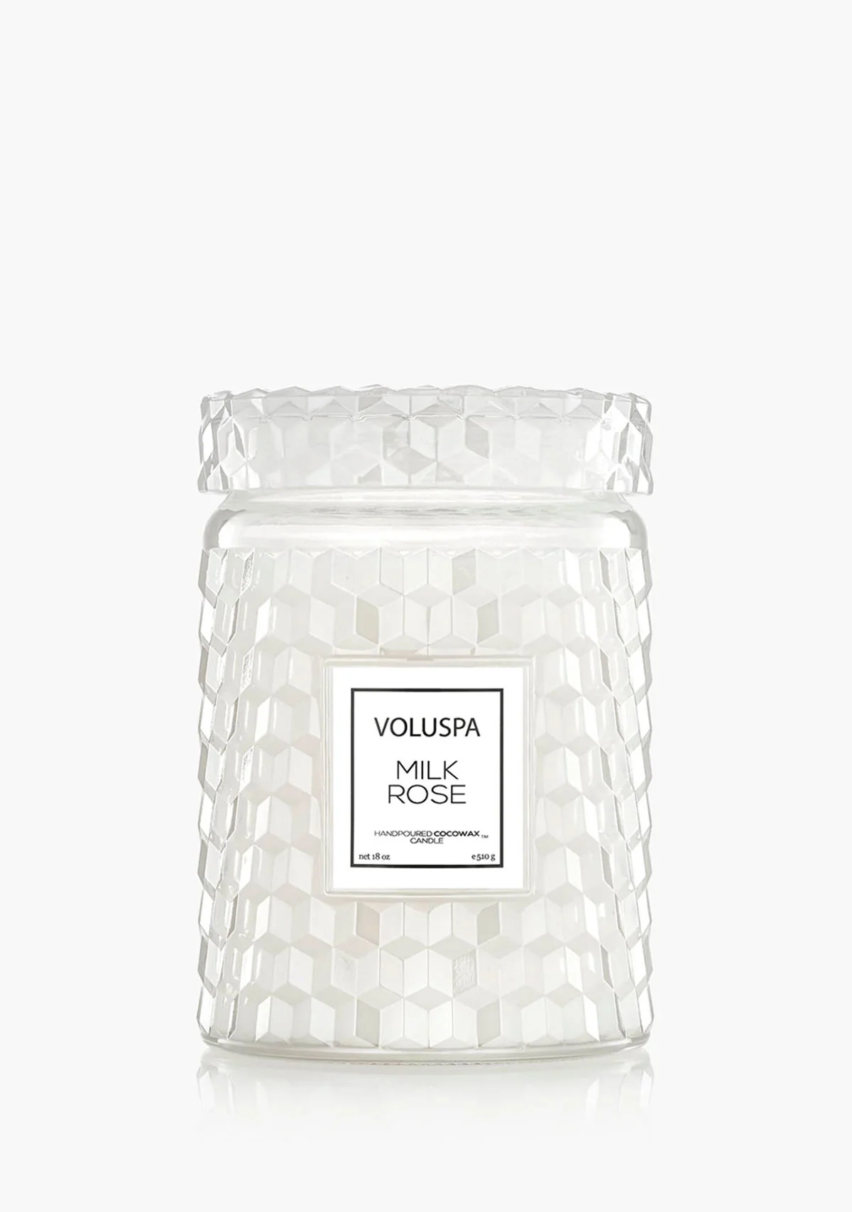 Milk Rose Large Jar Candle 18oz