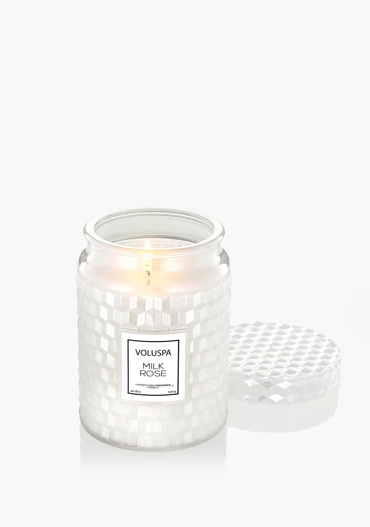 Milk Rose Large Jar Candle 18oz - Image 3