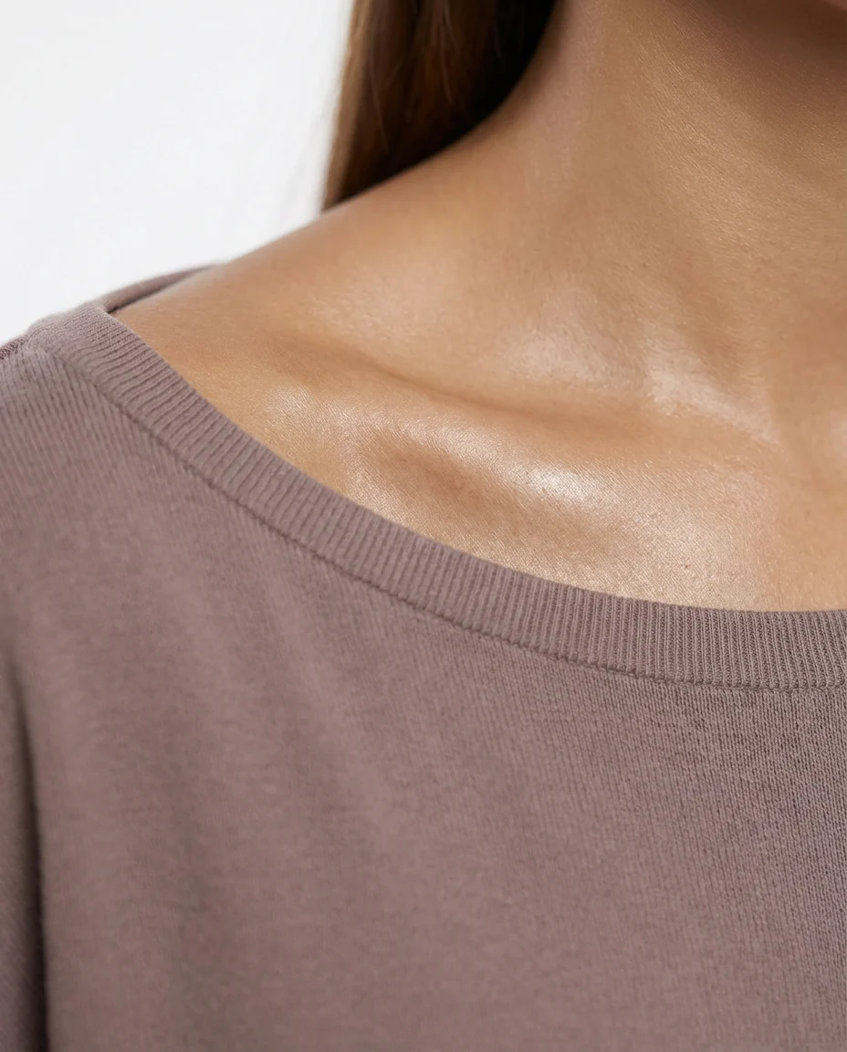 Off Shoulder Dolman Slv Tunic - Image 7
