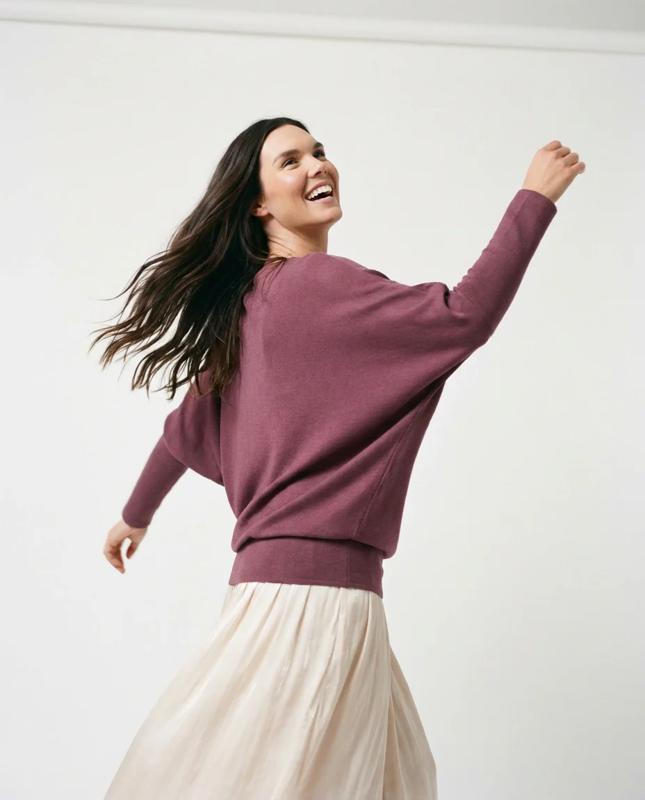 Off Shoulder Dolman Slv Tunic - Image 8