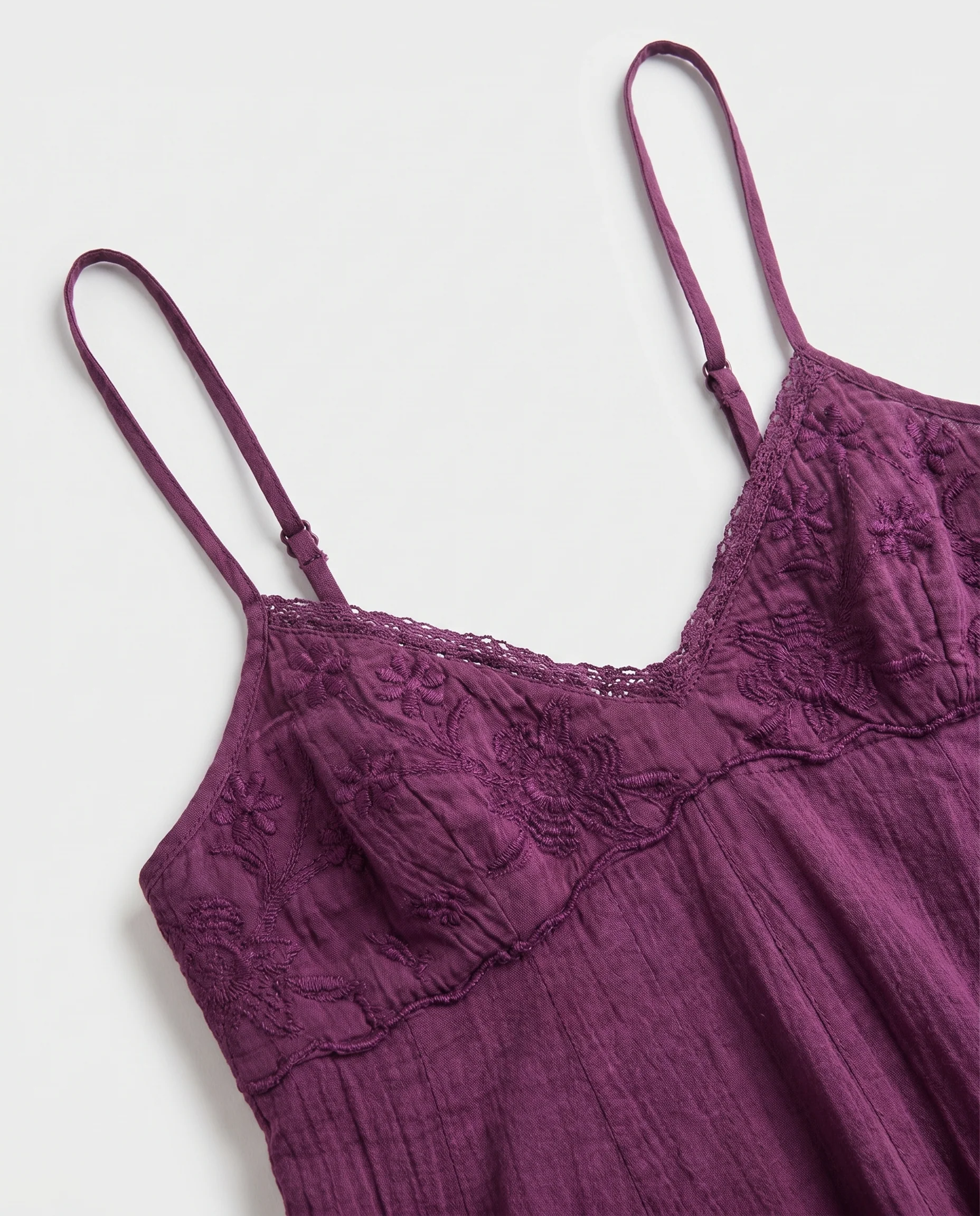 Onlpanola Short Strap Dress Wvn Grape Wine - Image 6