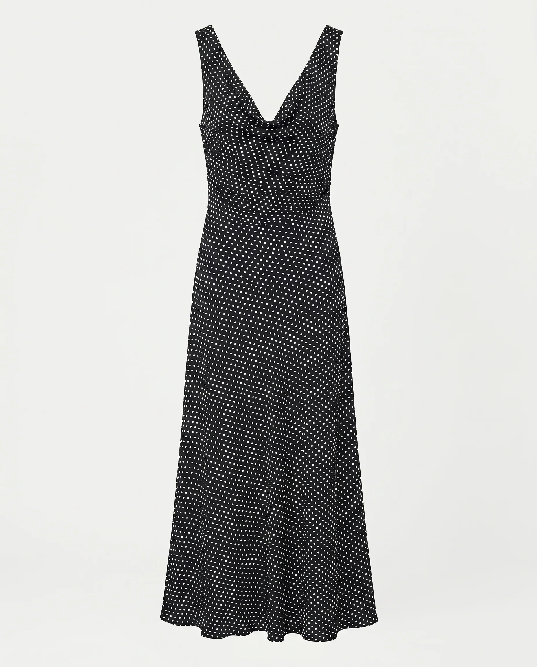 Polka Dot Dress Black/White - Image 8