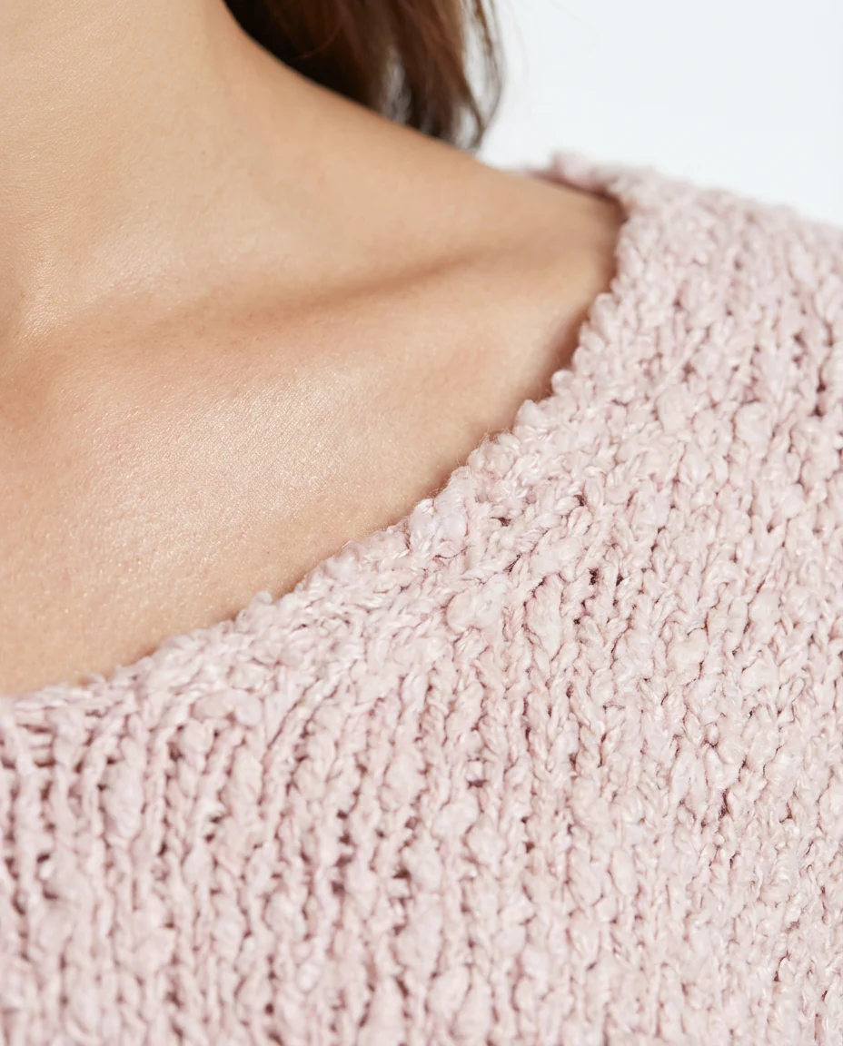 Popcorn Knit Sweater - Image 6