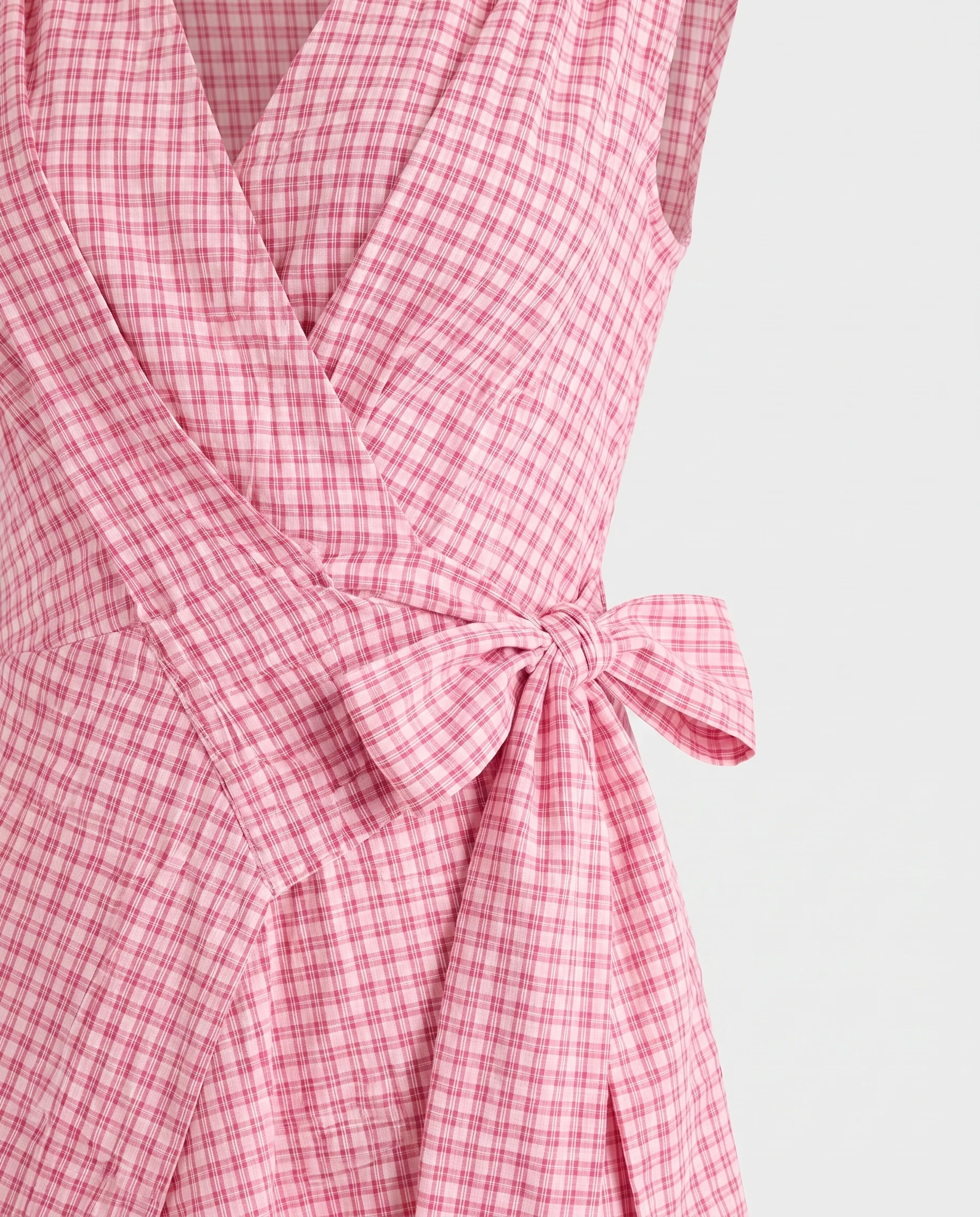 Red Gingham Midi - Image 4