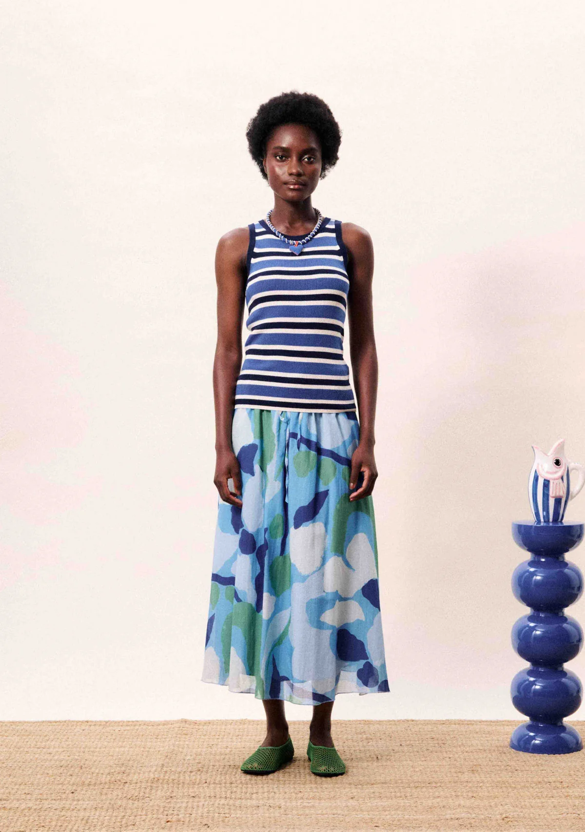 Sargasso Skirt Nenufar Bleu - Image 2