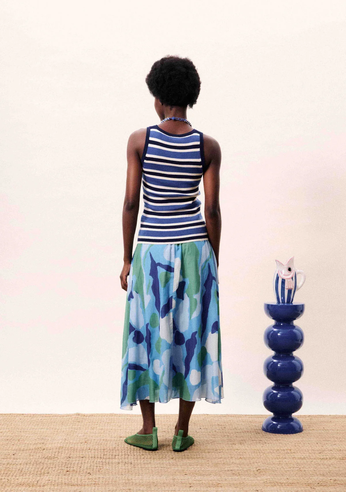 Sargasso Skirt Nenufar Bleu - Image 4
