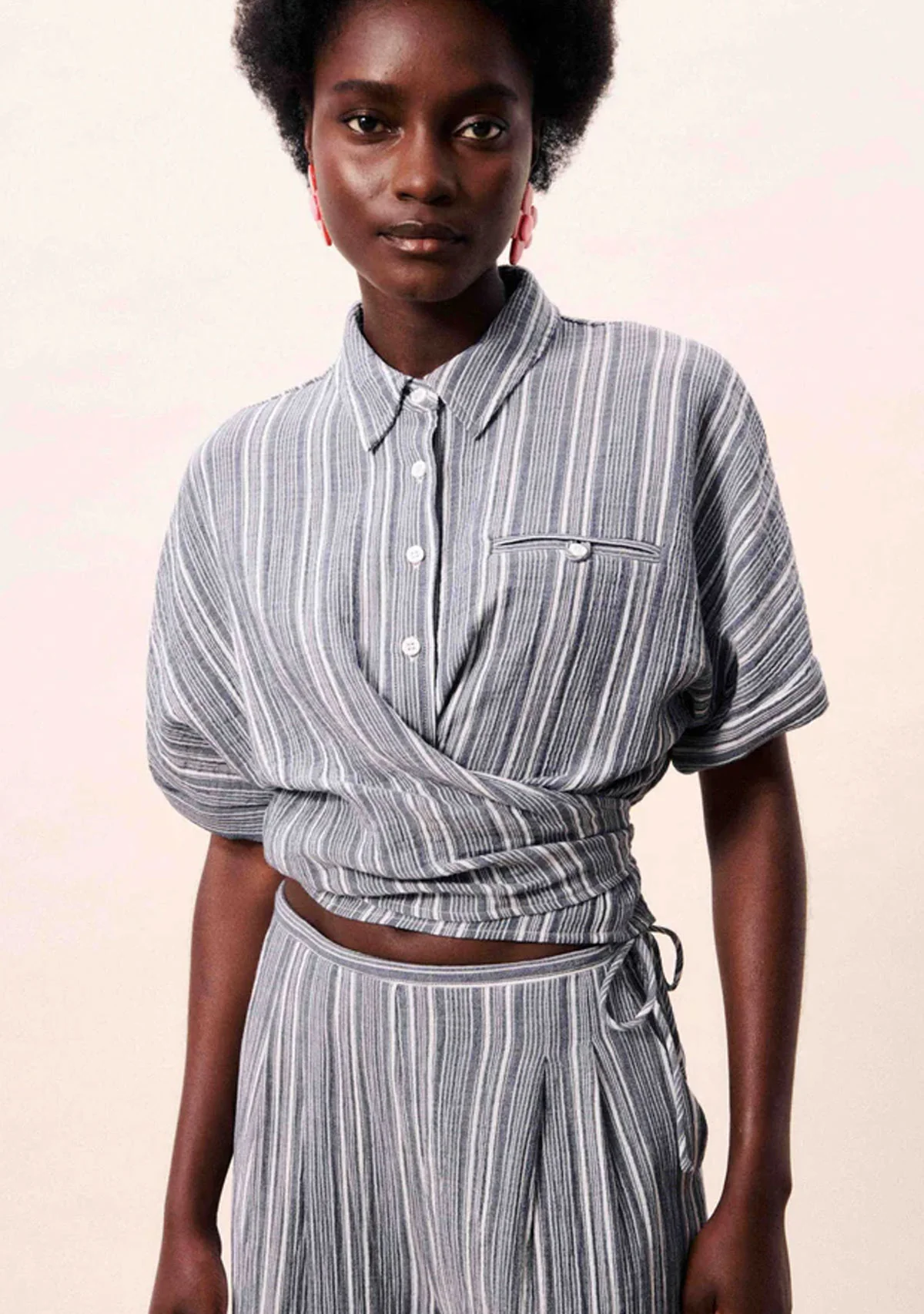 Sinea Shirt Bleu Jean - Image 2