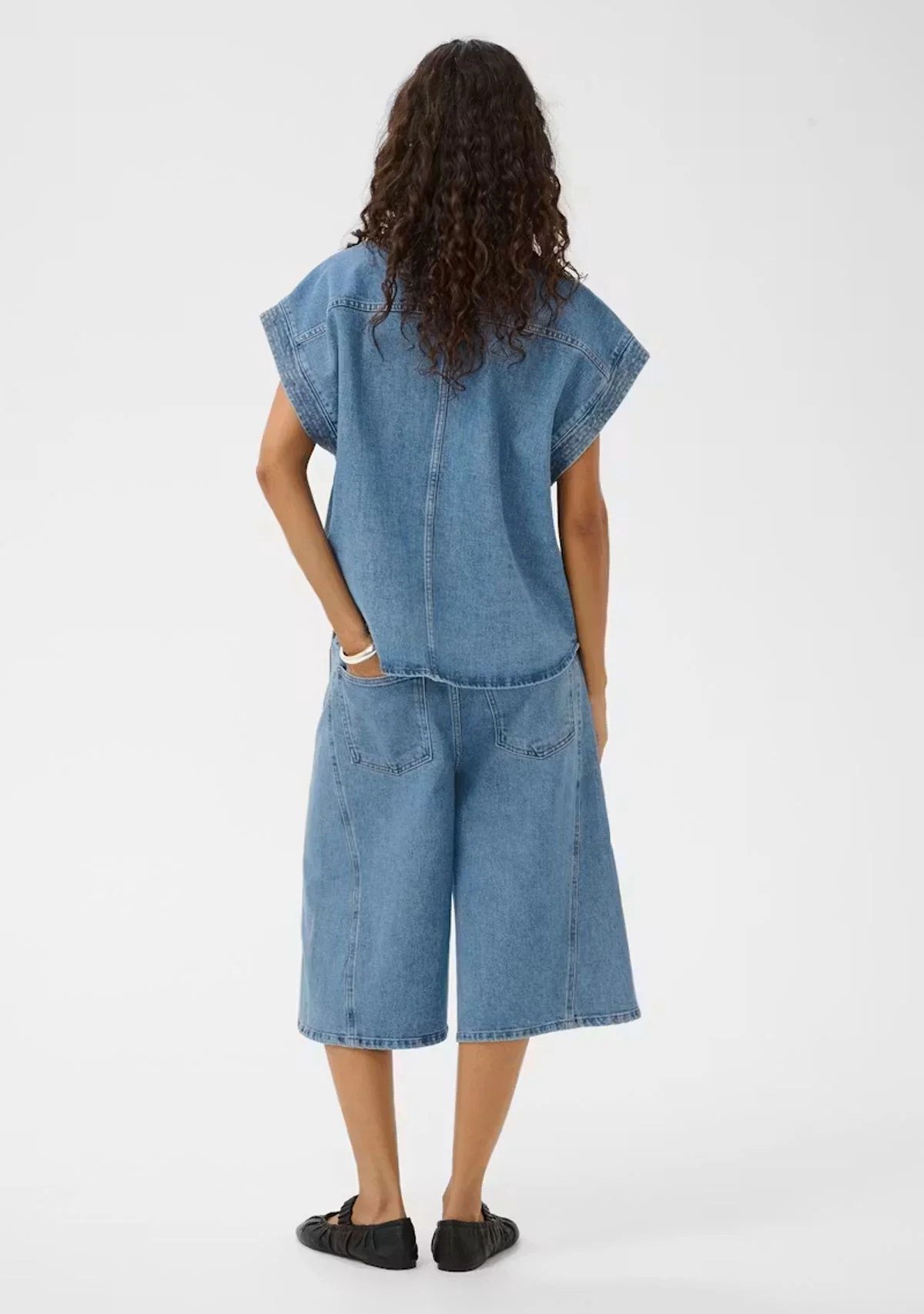 Sladabella Shirt Light Blue Denim - Image 3